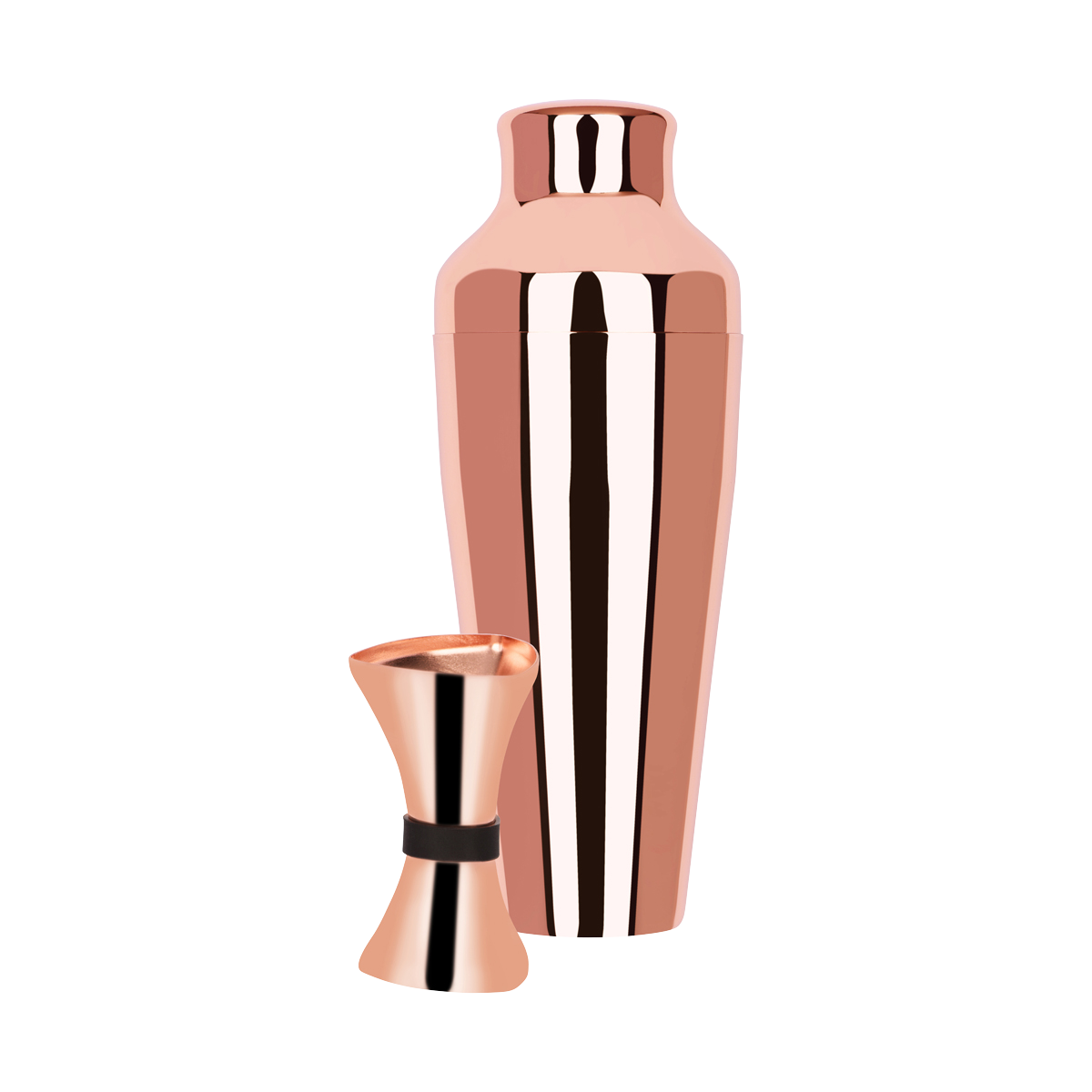 Zanzi Cocktail Set 2pc Rose Gold
