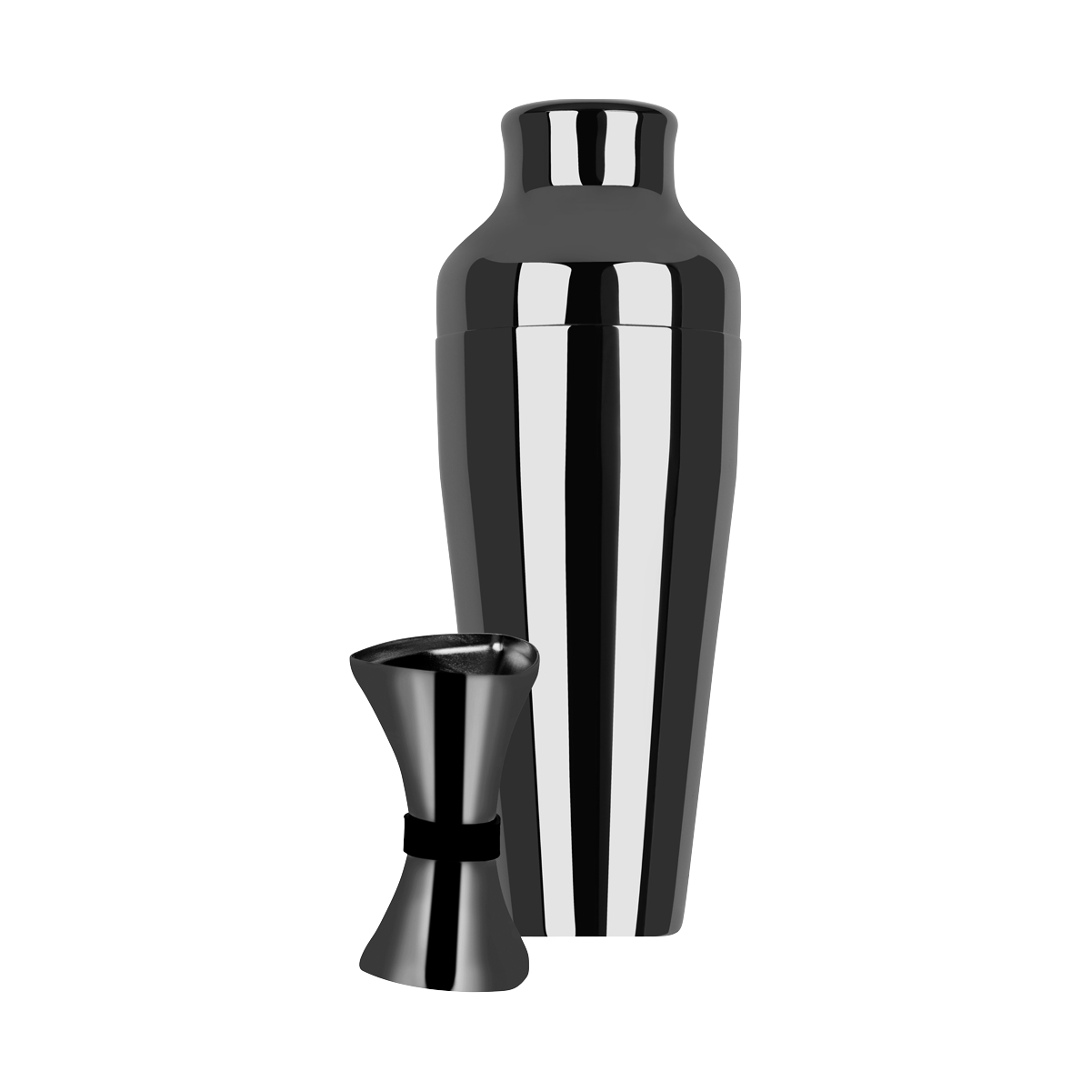 Zanzi Cocktail Set 2pc Gunmetal
