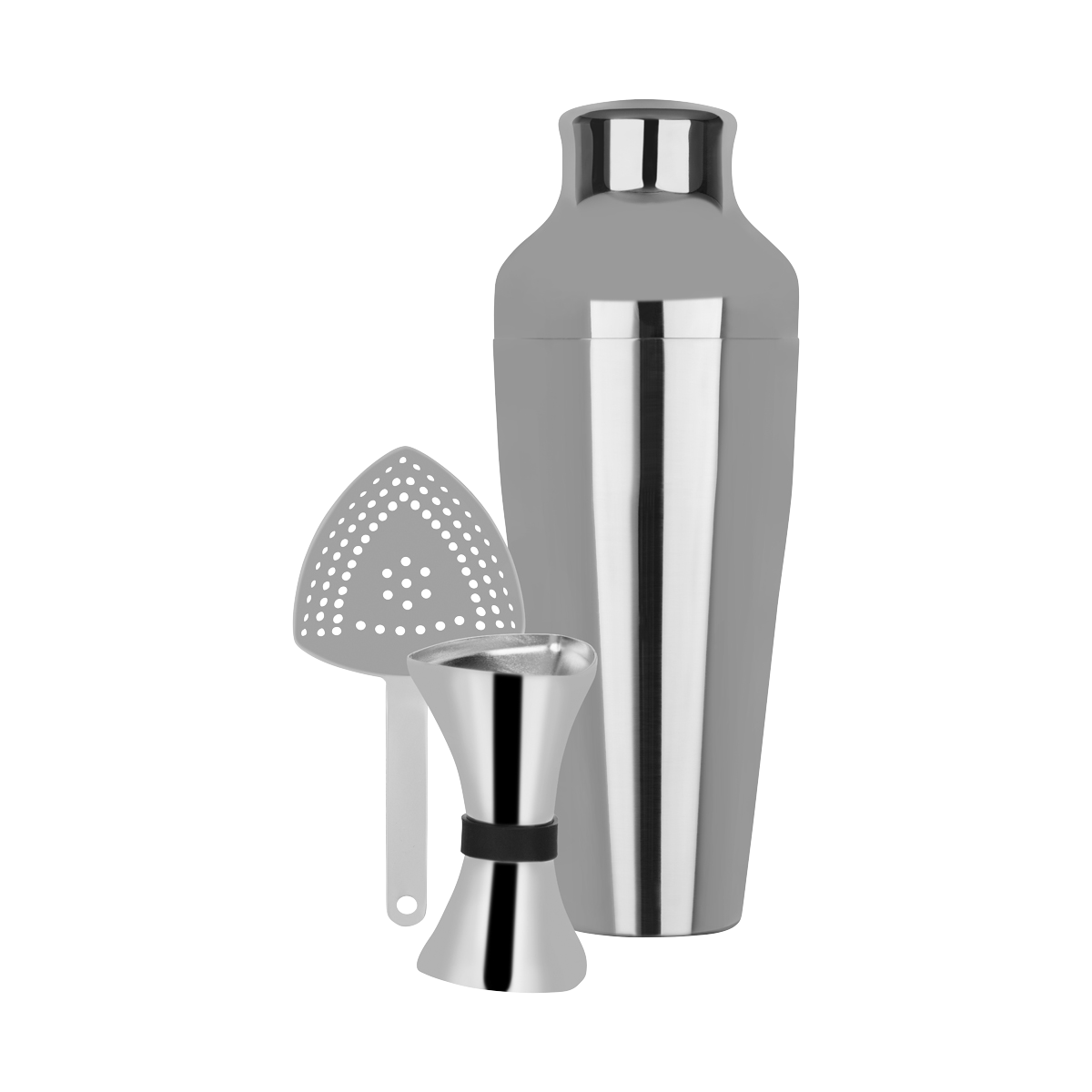 Zanzi Cocktail Set 3pc Stainless Steel
