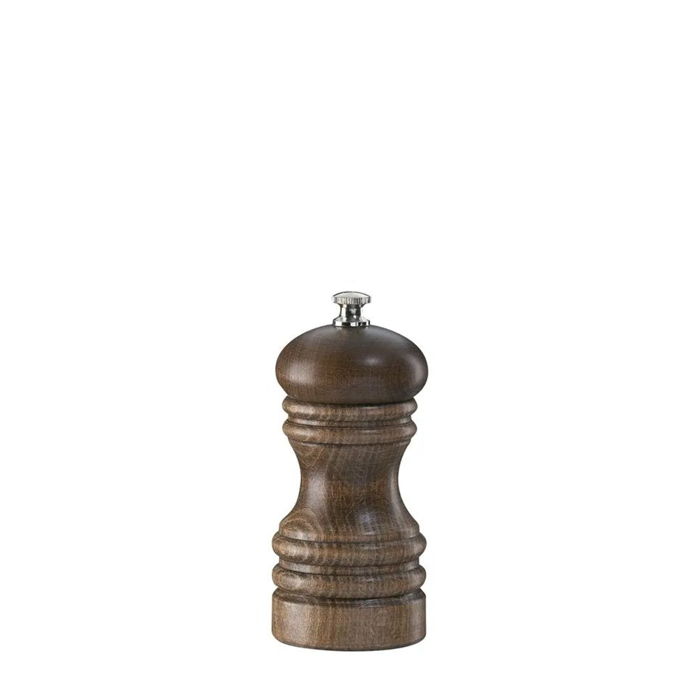Zassenhaus Berlin Pepper Mill – Beech Dark Stained, 12 cm
