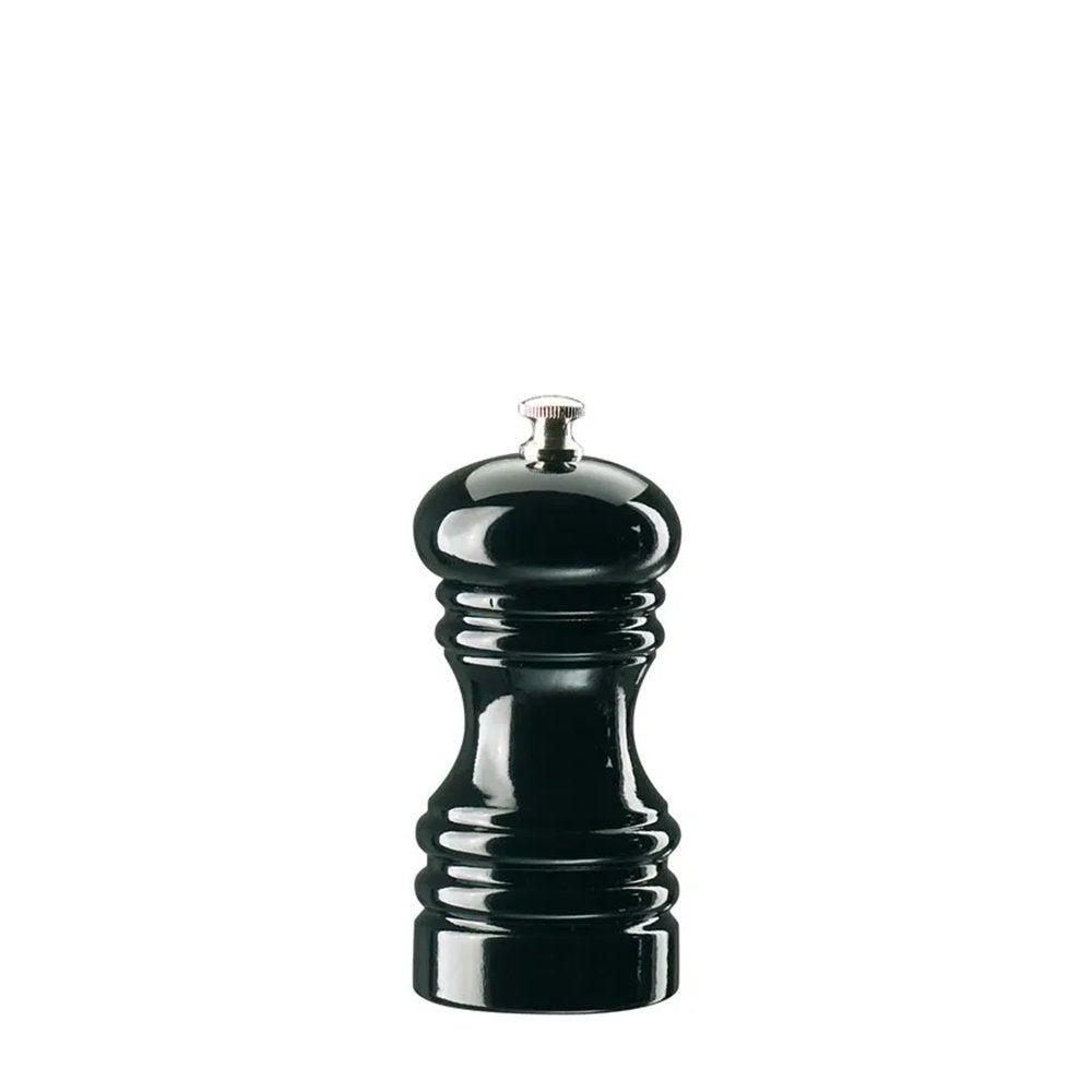 Zassenhaus Berlin Pepper Mill – Beech Glossy Black, 12 cm