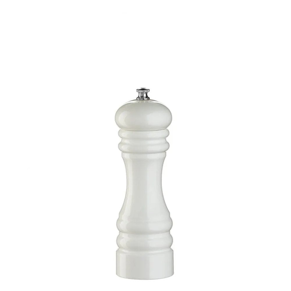 Zassenhaus Berlin Pepper Mill – Beech Glossy White, 18 cm