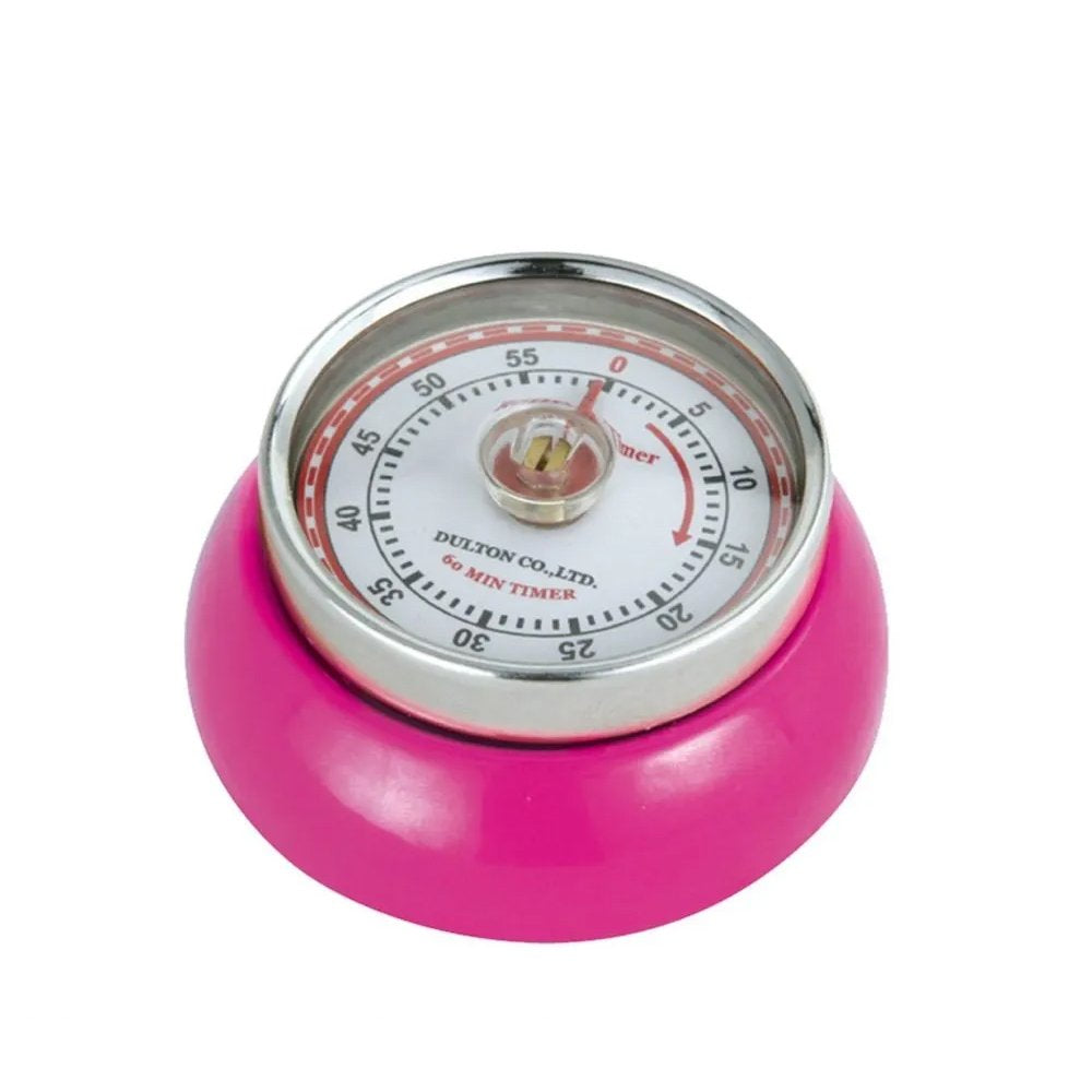 Zassenhaus Speed Kitchen Timer with Magnet – Magenta, Ø 7 cm
