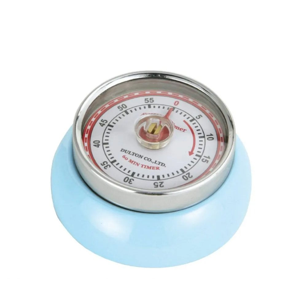 Zassenhaus Speed Kitchen Timer with Magnet – Light Blue, Ø 7 cm