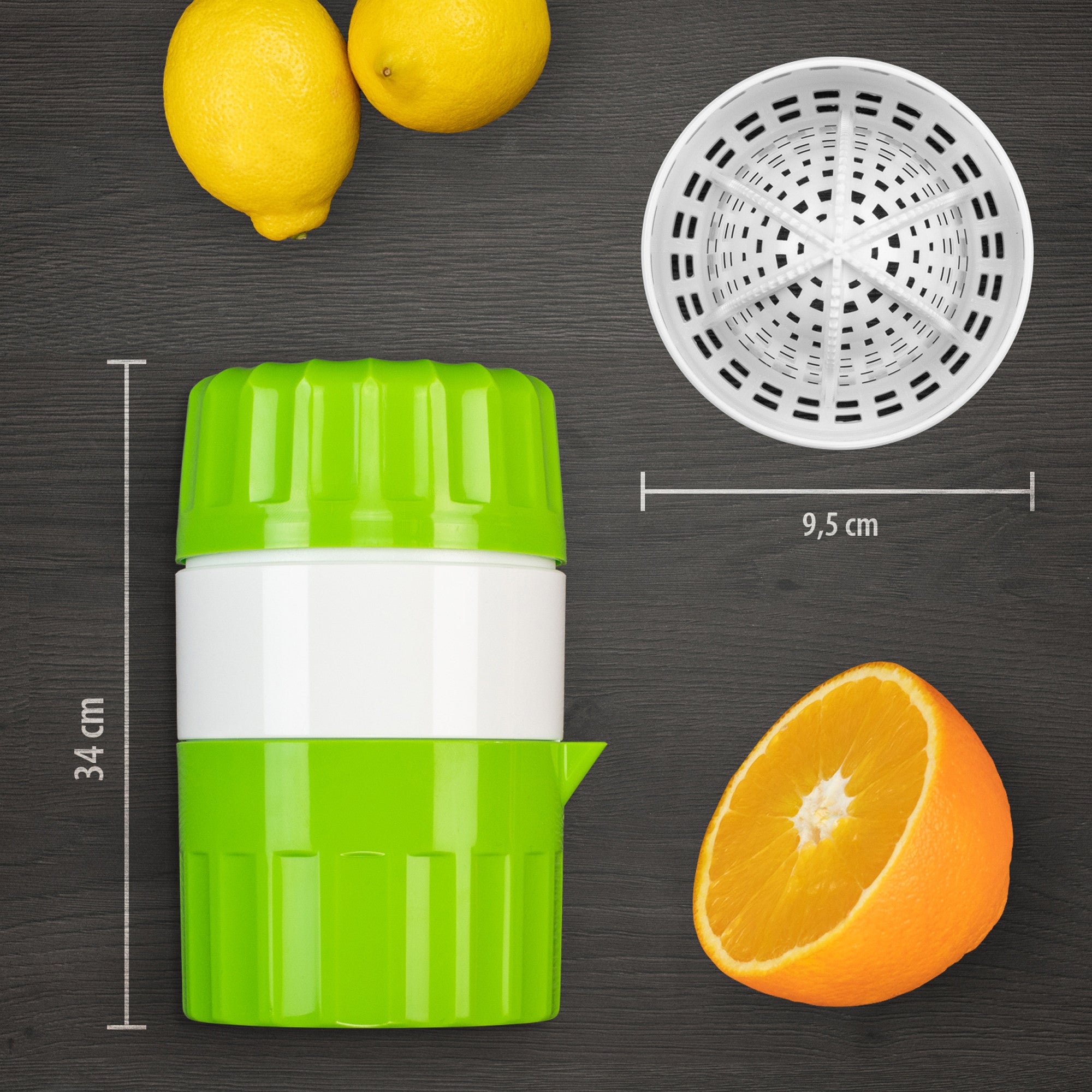 Börner Juicer Green & White
