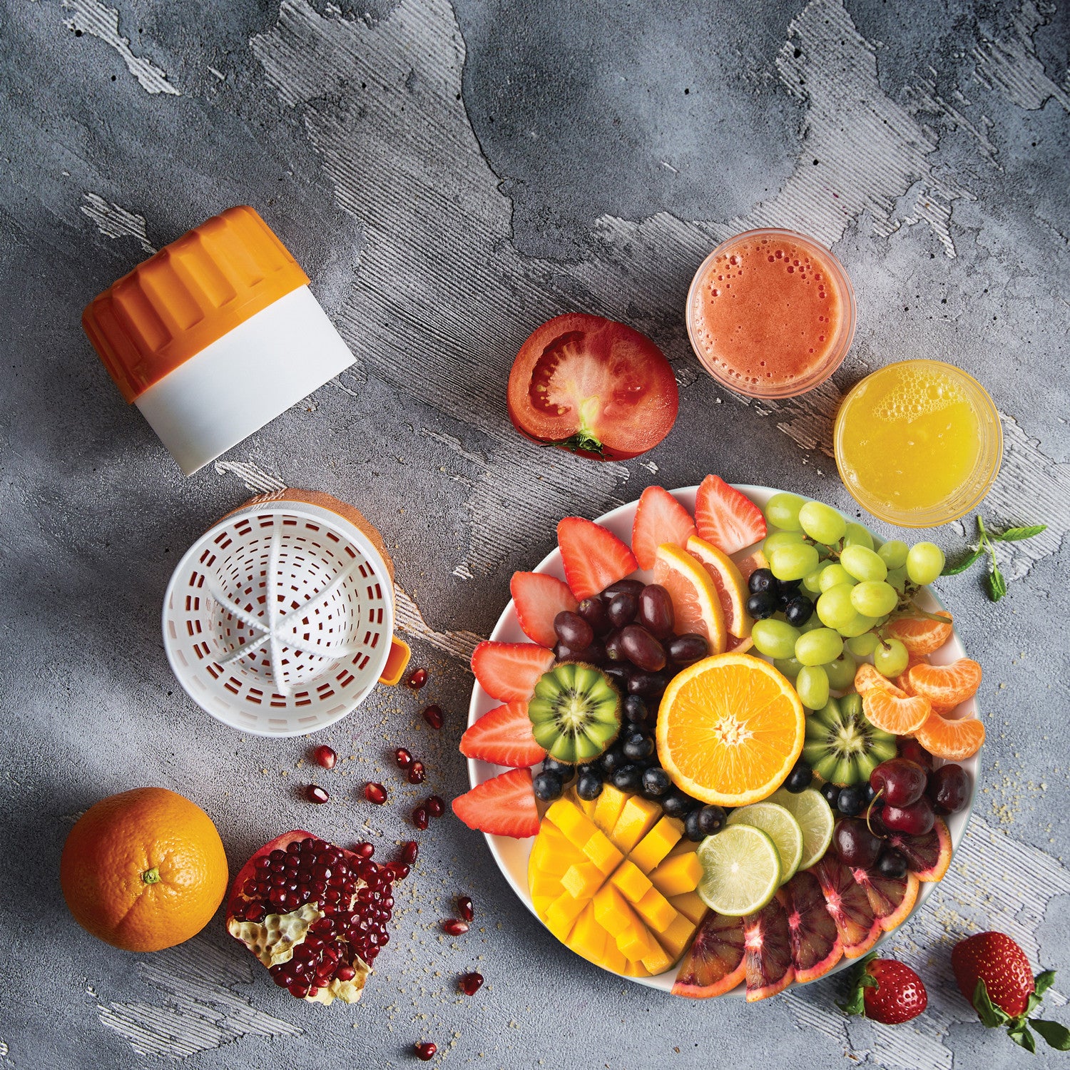 Börner Juicer Orange & White