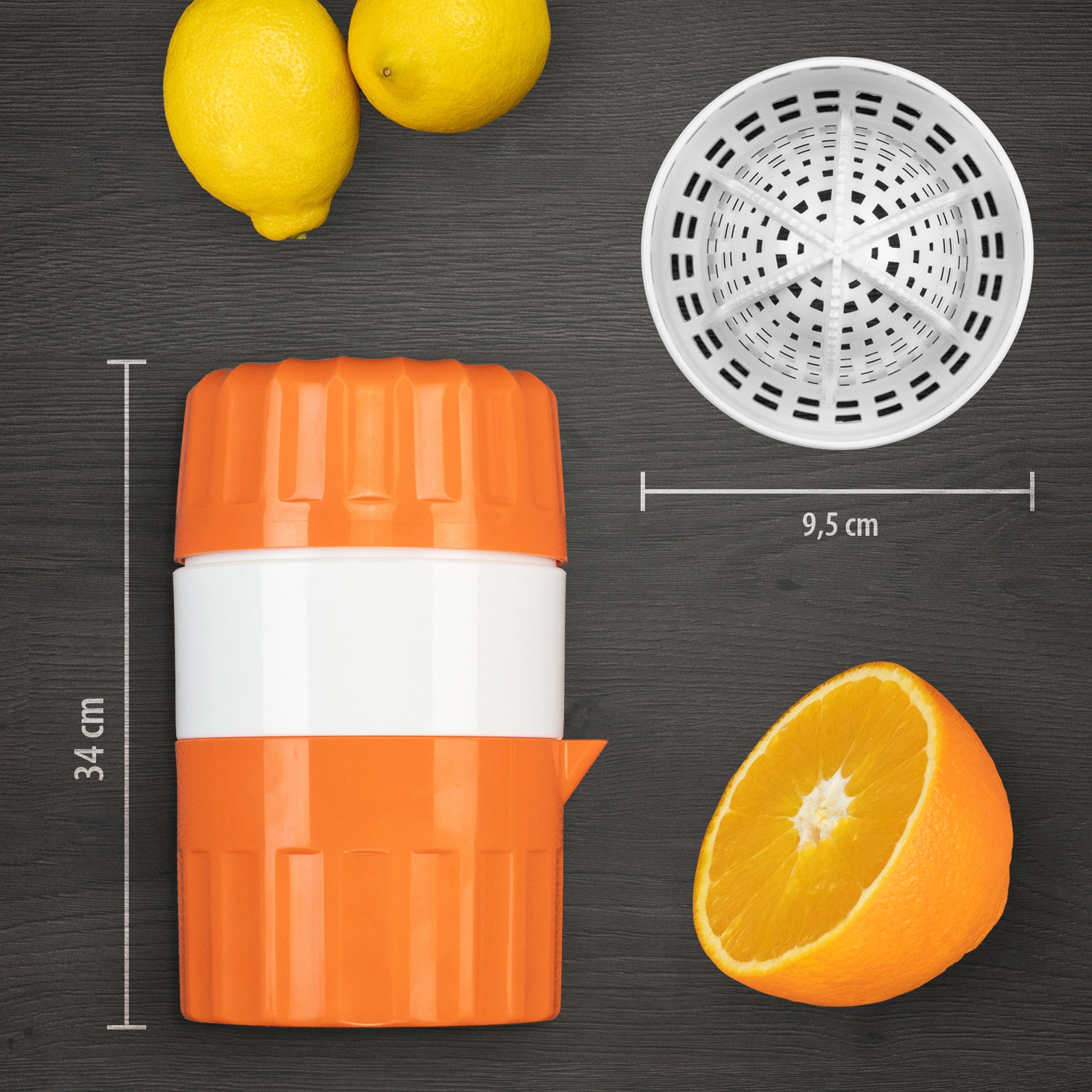 Börner Juicer Orange & White