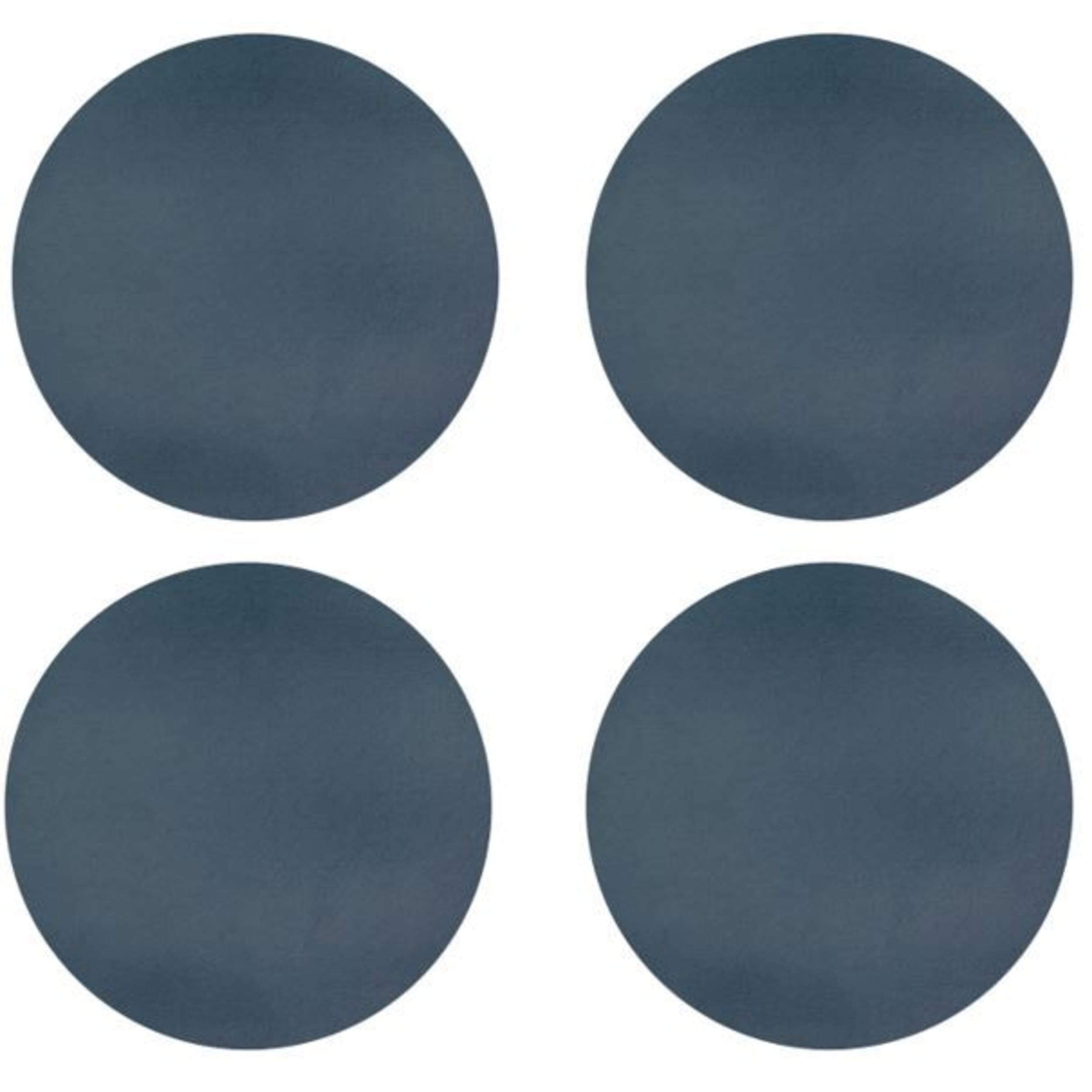 Cinnamon Togo Round Coaster 4 Piece Set Blue