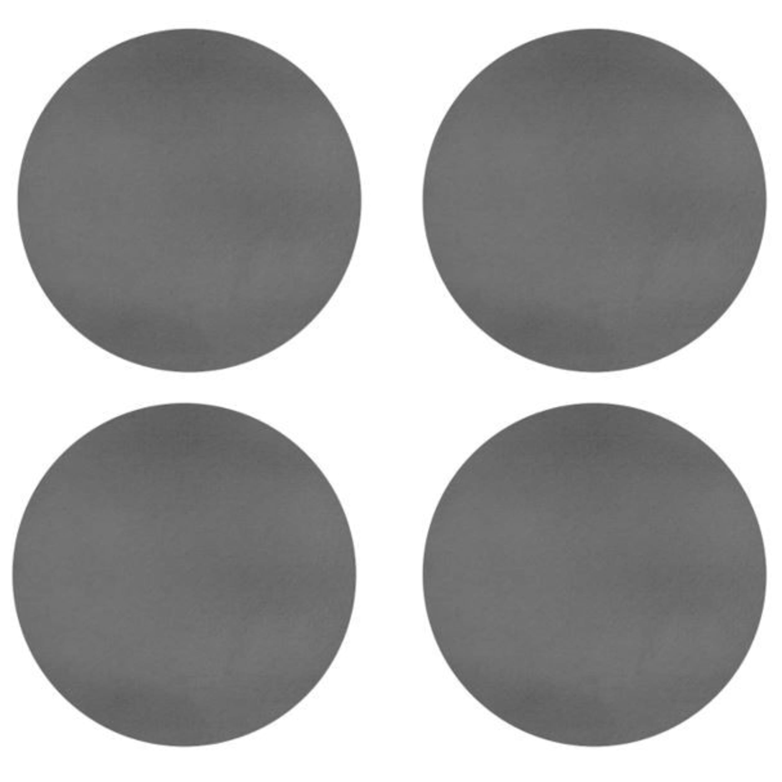 Cinnamon Togo Round Coaster 4 Piece Set Grey