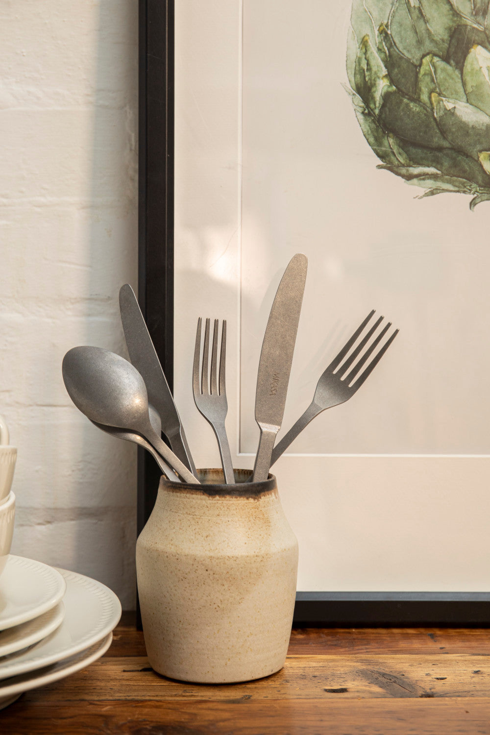 Mikasa Soho Antique Stainless Steel Cutlery Set 16 Piece