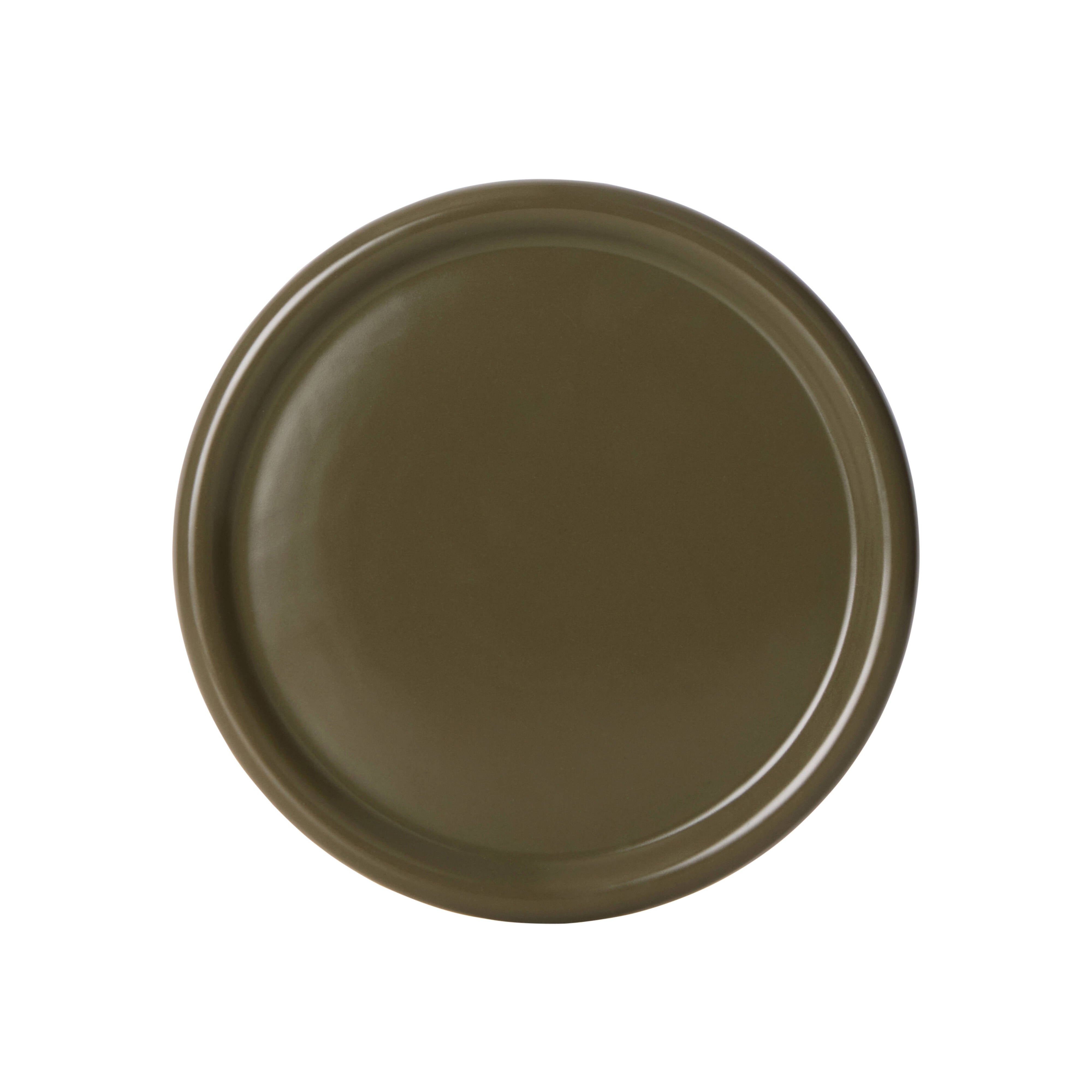Amalfi Form Side Plate Green