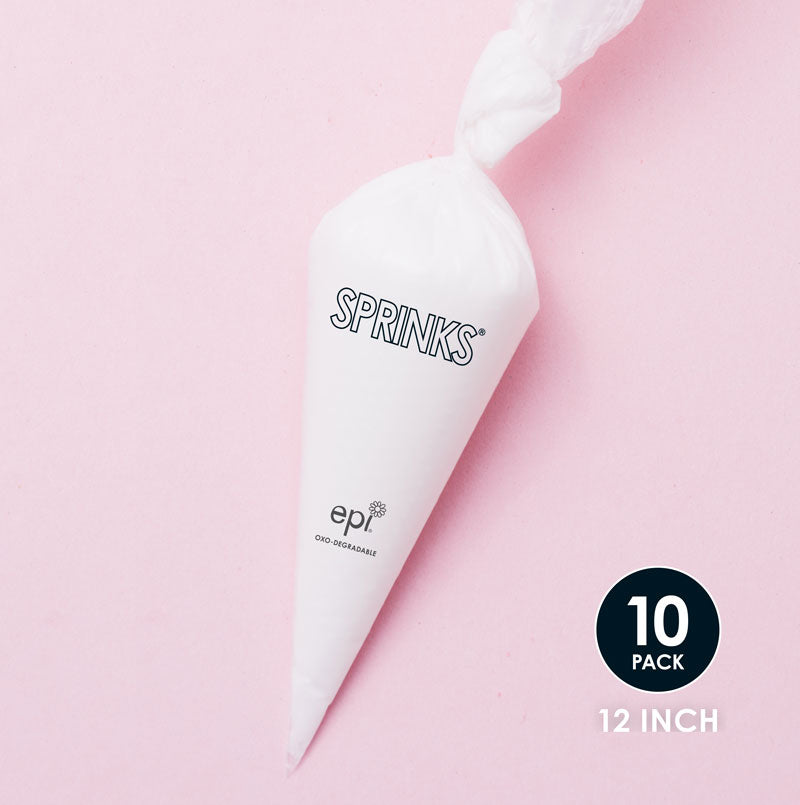 Sprinks Biodegradable Piping Bags 12in 10 Pack