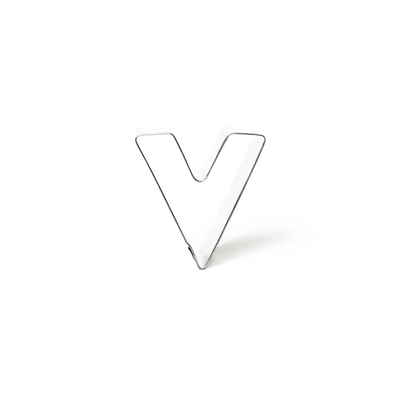 Bake Group Letter V Cookie Cutter