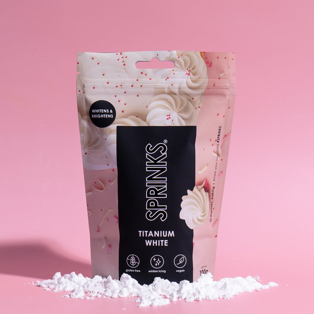 Sprinks Baking Essentials Titanium White 100g