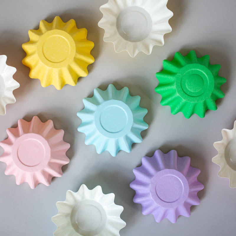 Papyrus Pastel Mix Bloom Baking Cups In PVC Box 25 Pack