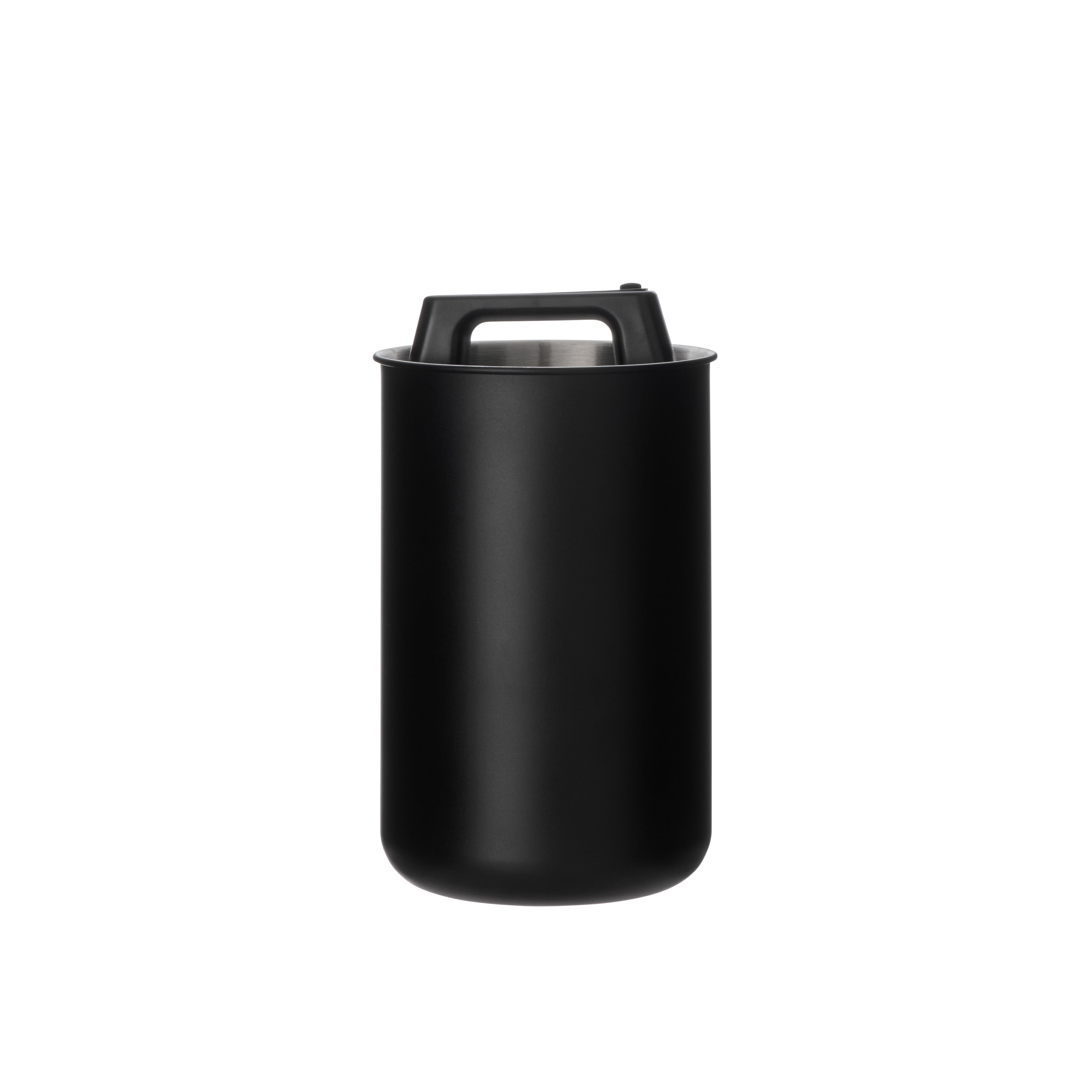 Leaf & Bean Airtight Stainless Steel Canister Large Black