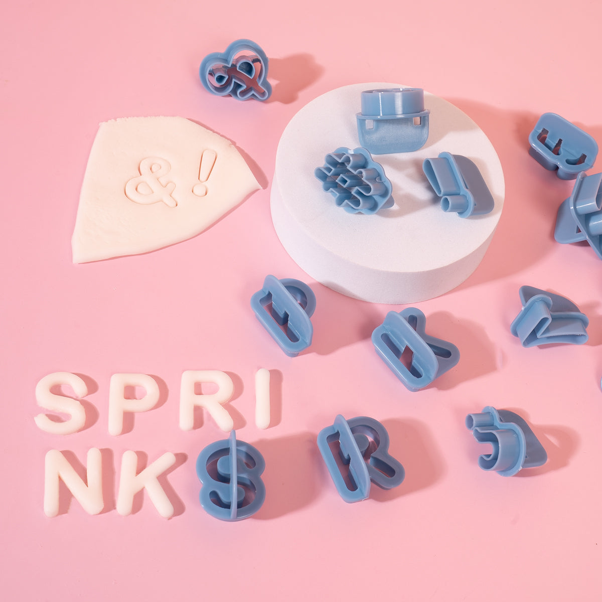 Sprinks Alphabet & Number Cutter Set 40 Piece
