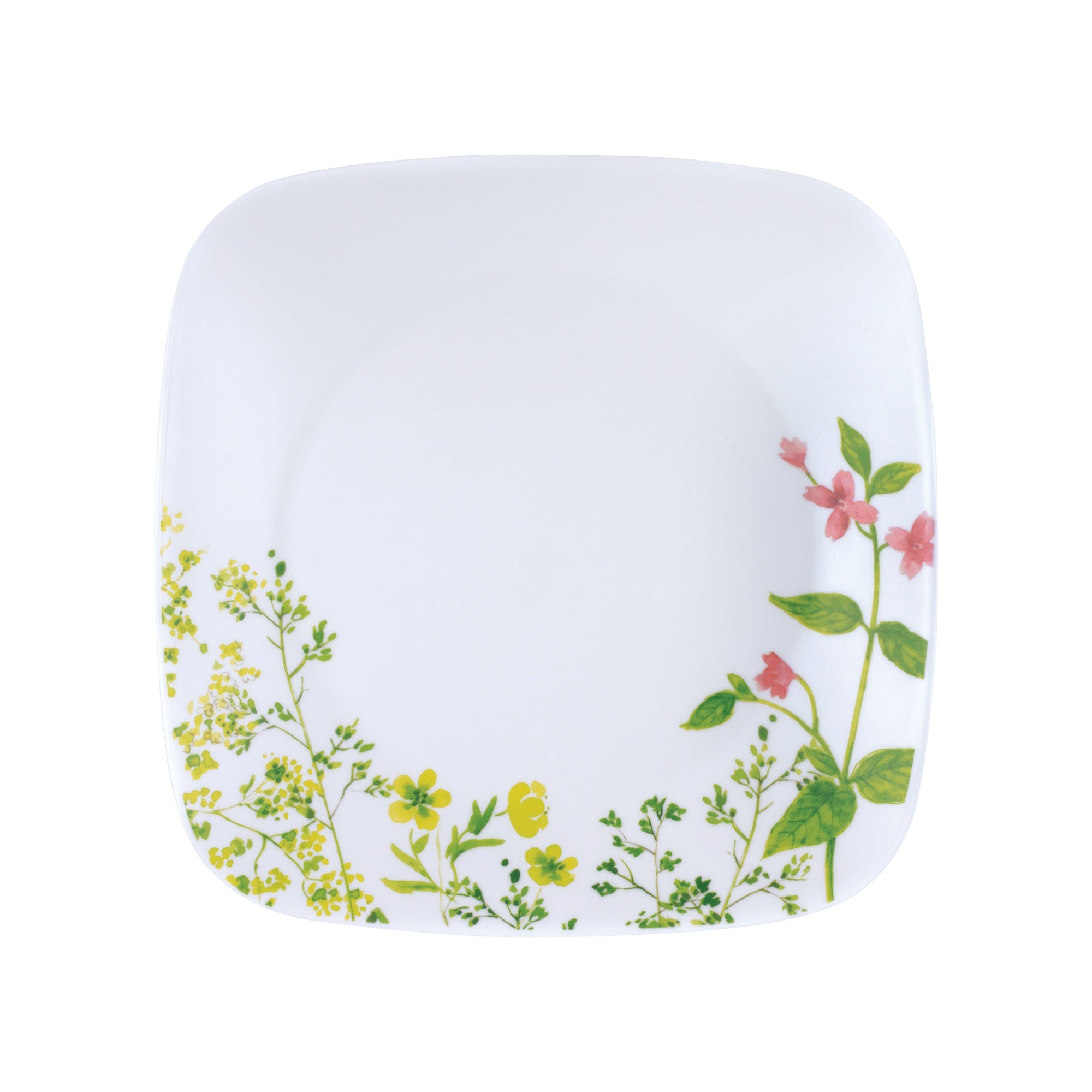 Corelle Square Provence Garden Lunch Plate 22.9cm