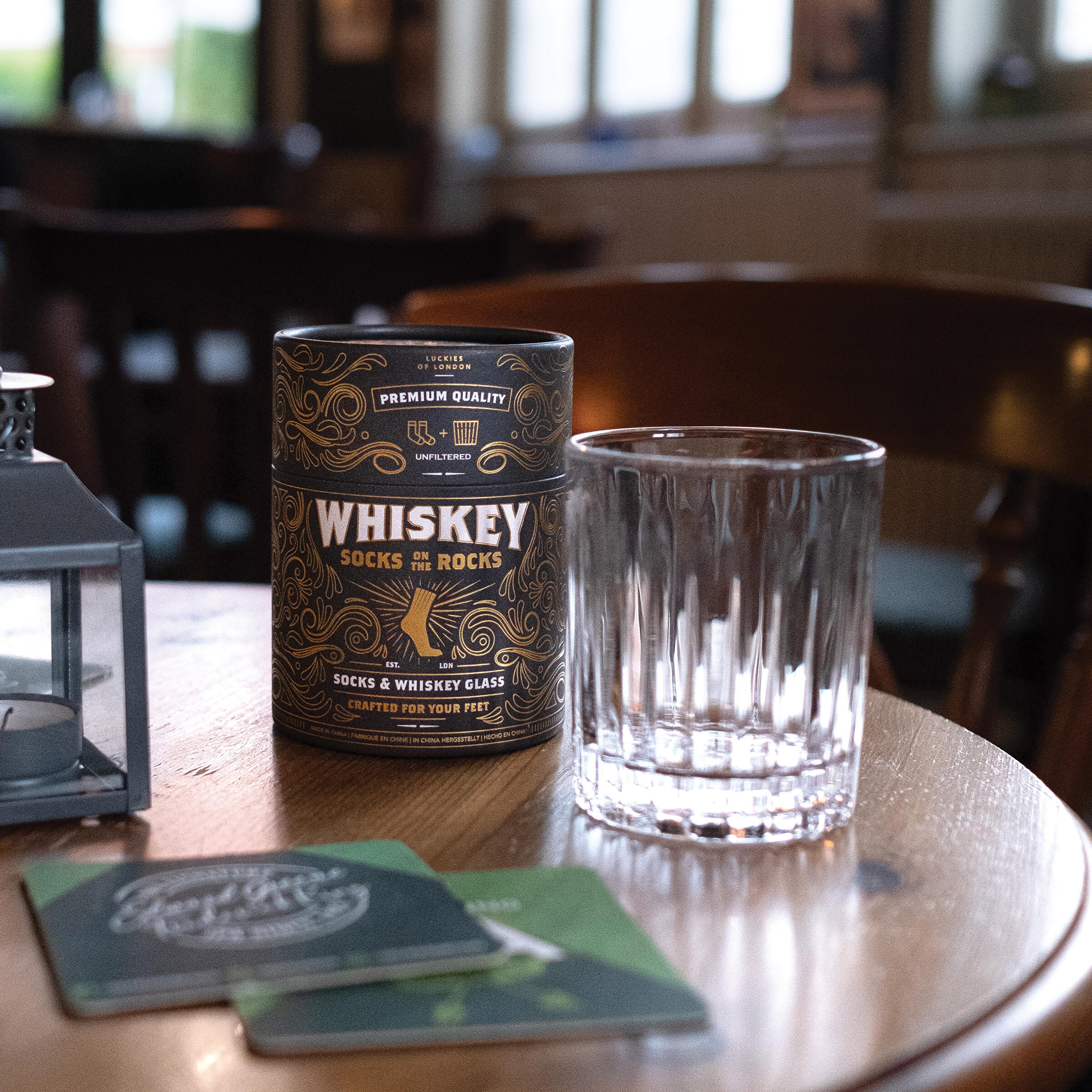 Luckies Whisky Socks on the Rocks
