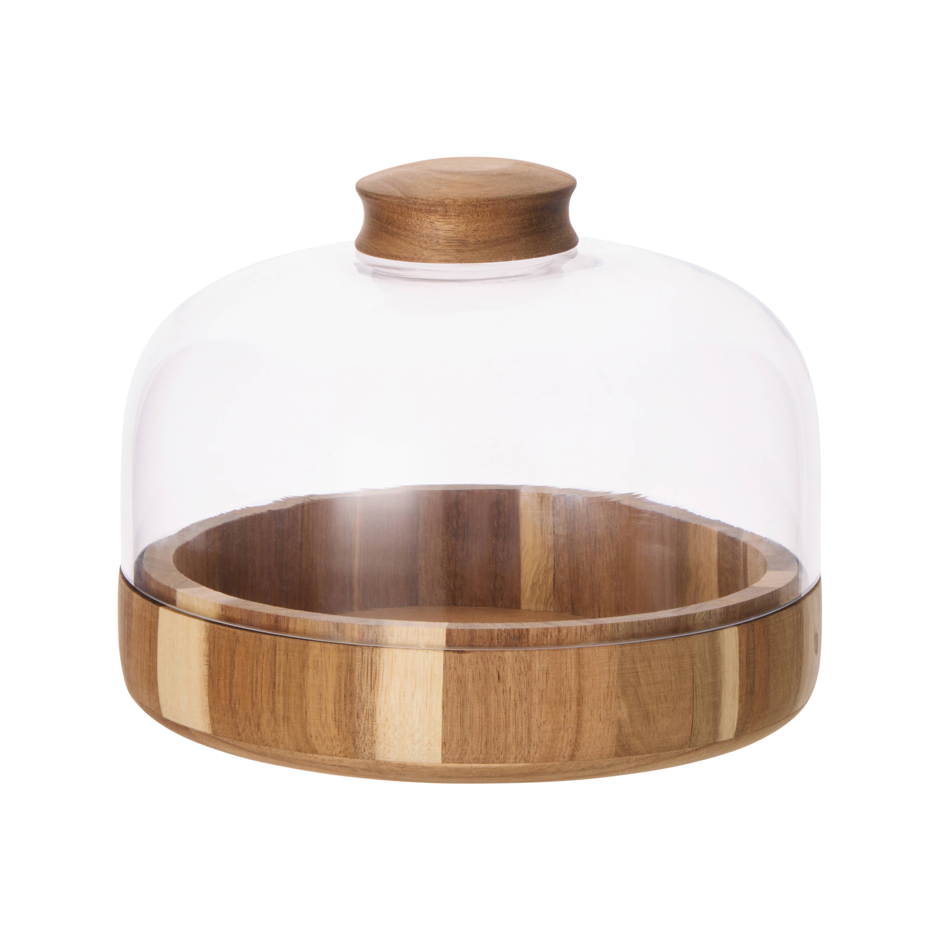 Davis & Waddell Theo Cheese Platter with Cloche Acacia