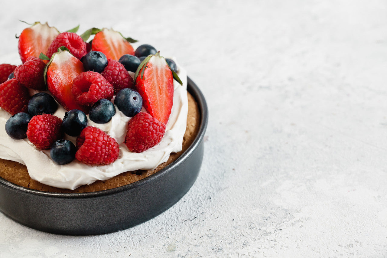 MasterCraft Non Stick Loose Base Deep Round Cake Pan 20cm