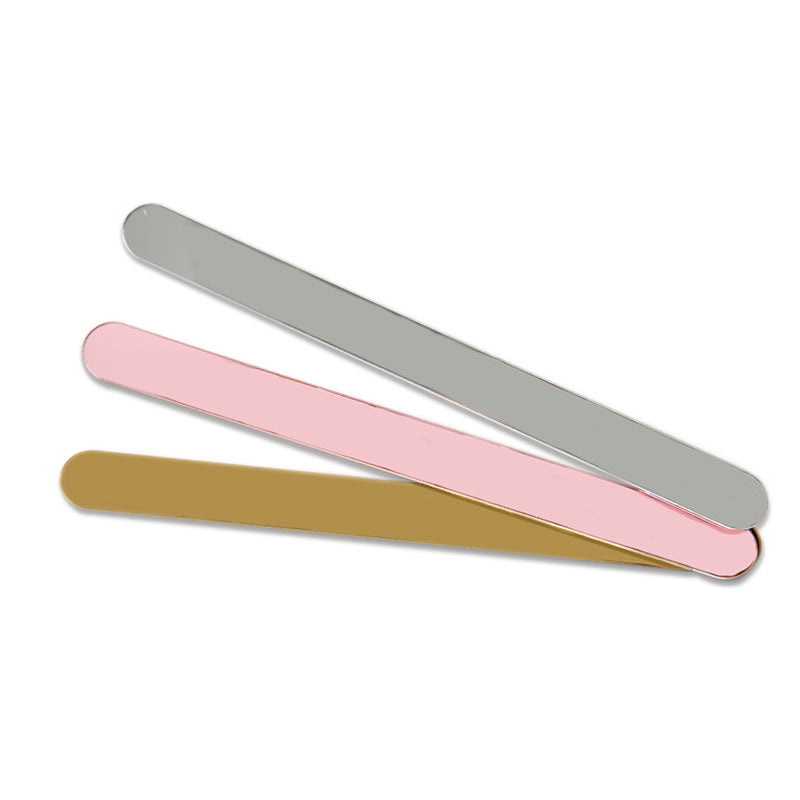 Bake Group Acrylic Cakesicle Sticks Silver 100 Pack