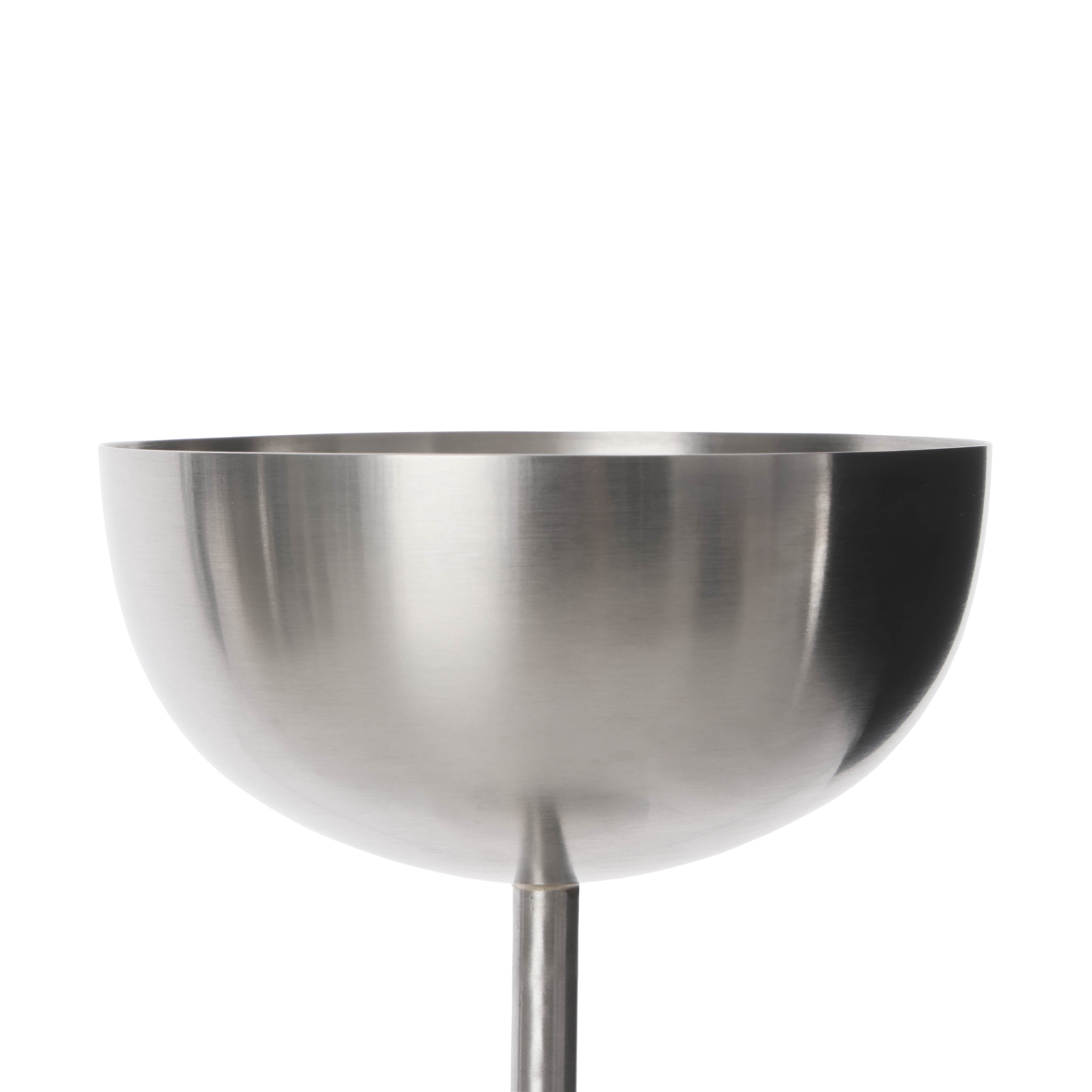 Davis & Waddell Vero Coupe Glass 2 Piece Set Silver