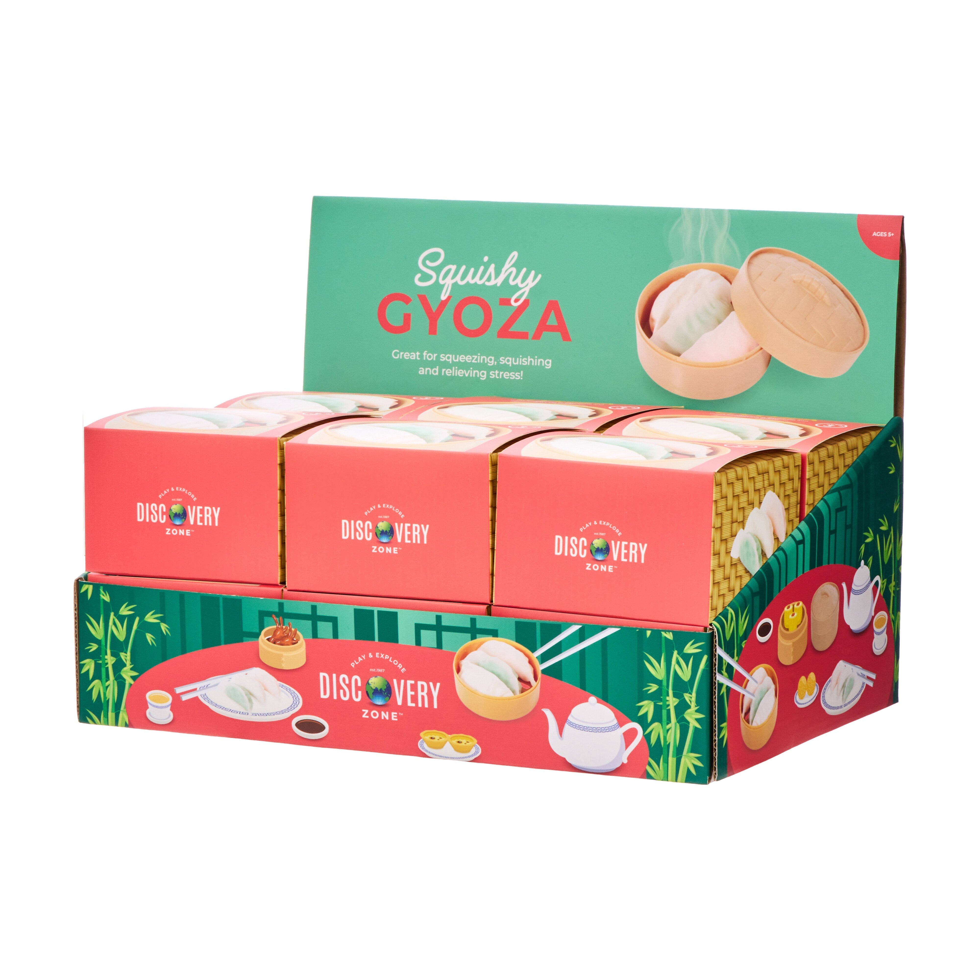 Discovery Zone Squishy Gyoza 3 Piece Set