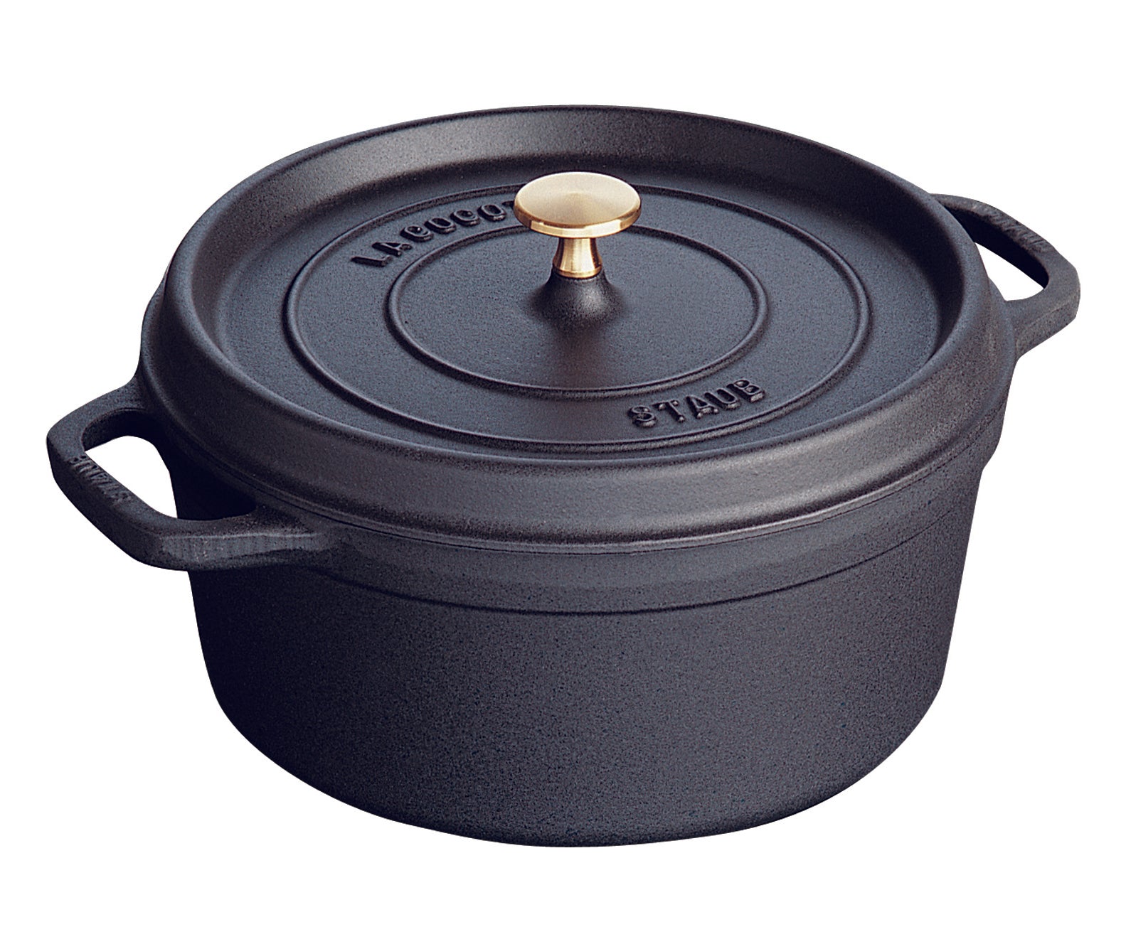 Staub Round Cocotte - 28cm Black