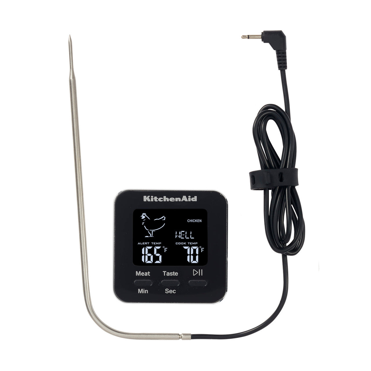 KitchenAid Digital Kitchen Thermometer with Timer & Leave-In Probe