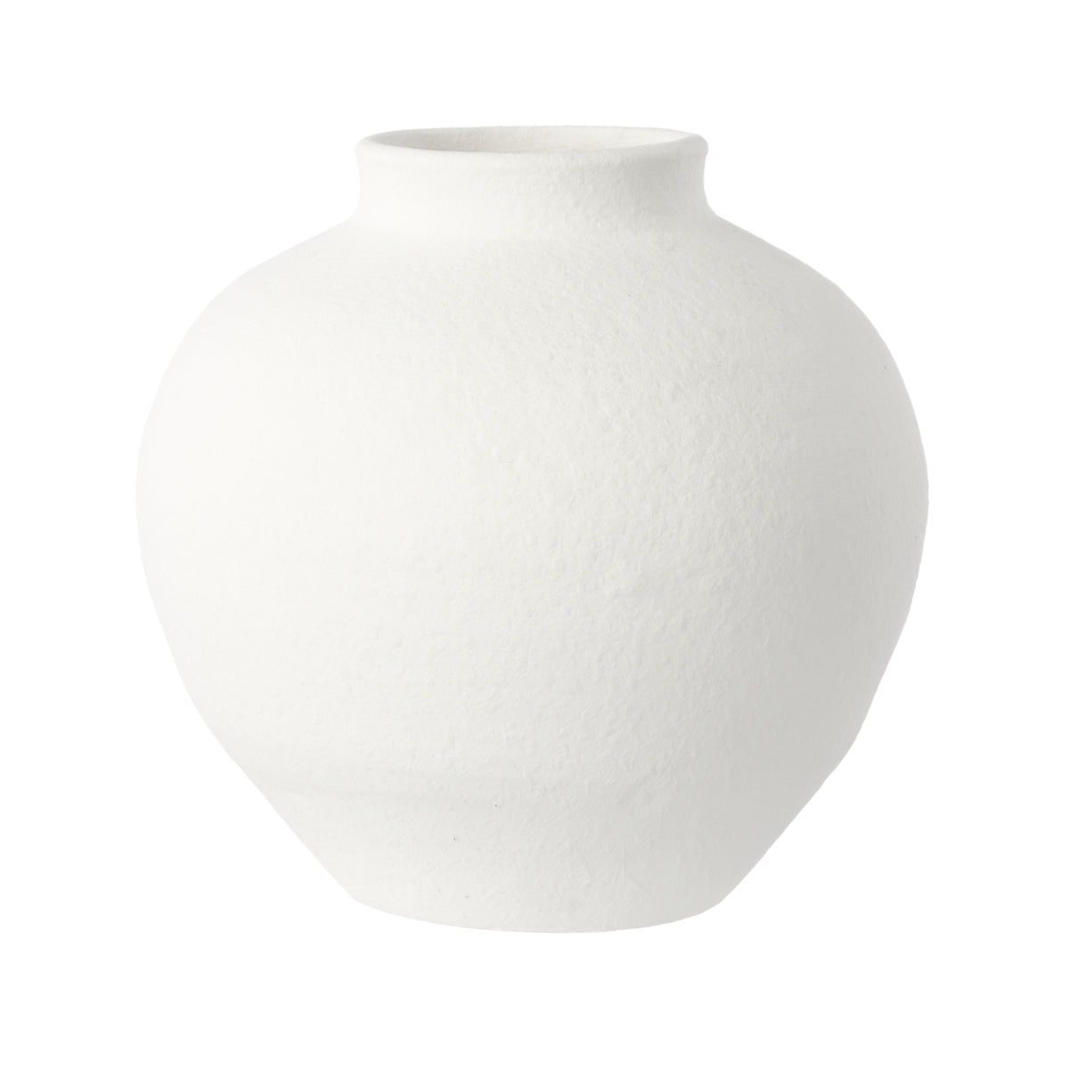 Amalfi Kamari Clay Vase Small White
