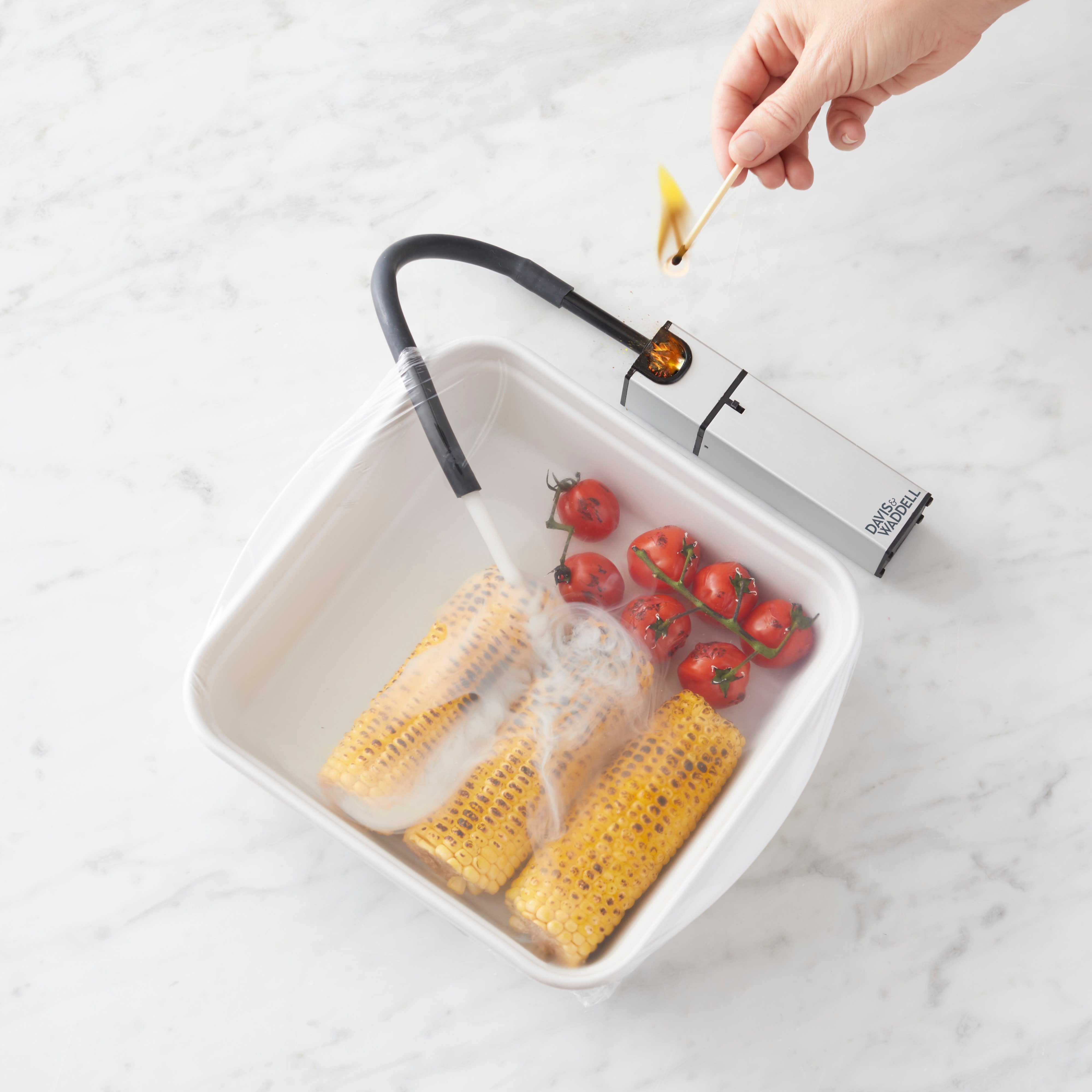 Davis & Waddell Infusion Smoker Silver & Black