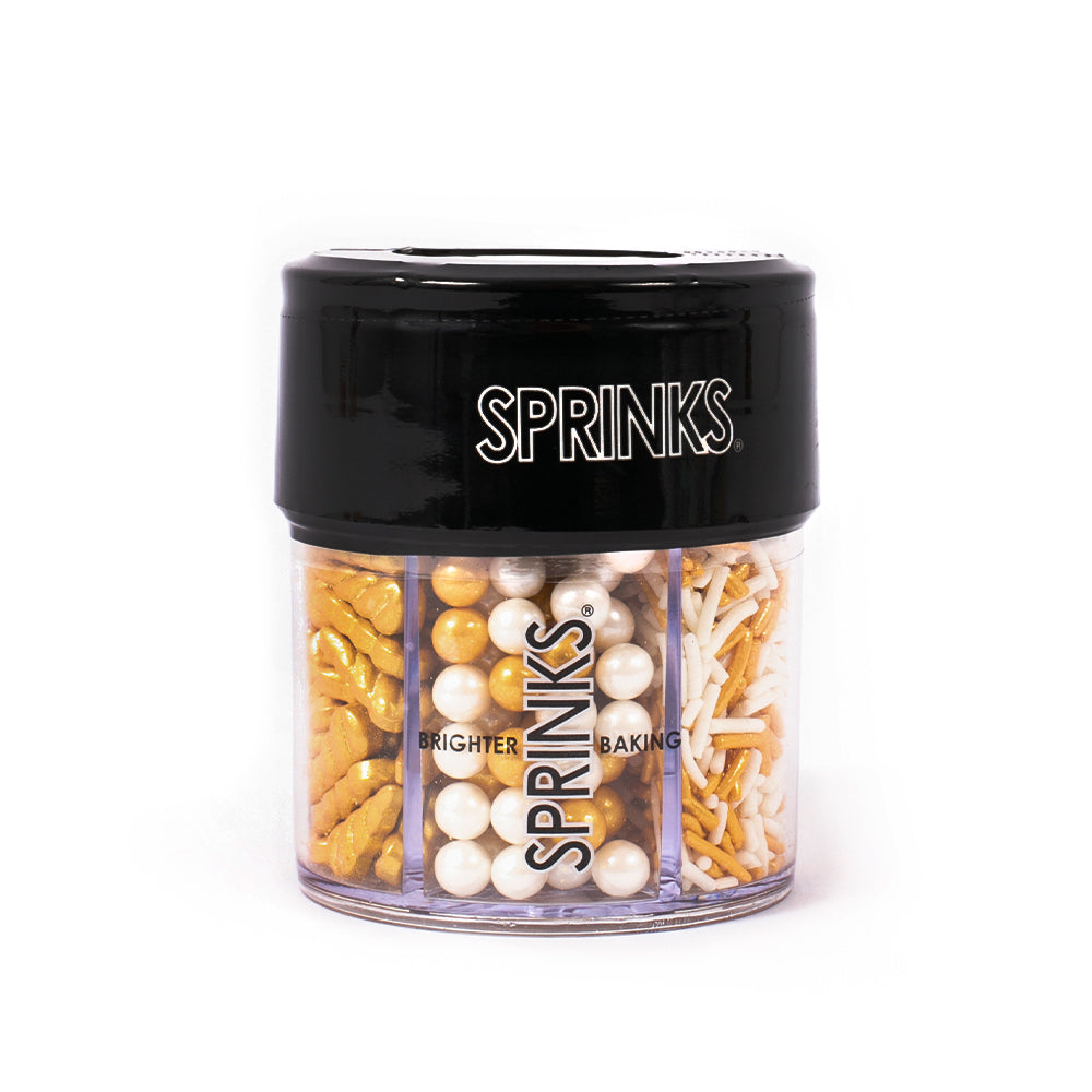 Sprinks Gold Dreams 6 Cell Sprinkles 85g
