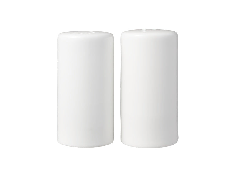 Maxwell & Williams White Basics Cylindrical Salt & Pepper