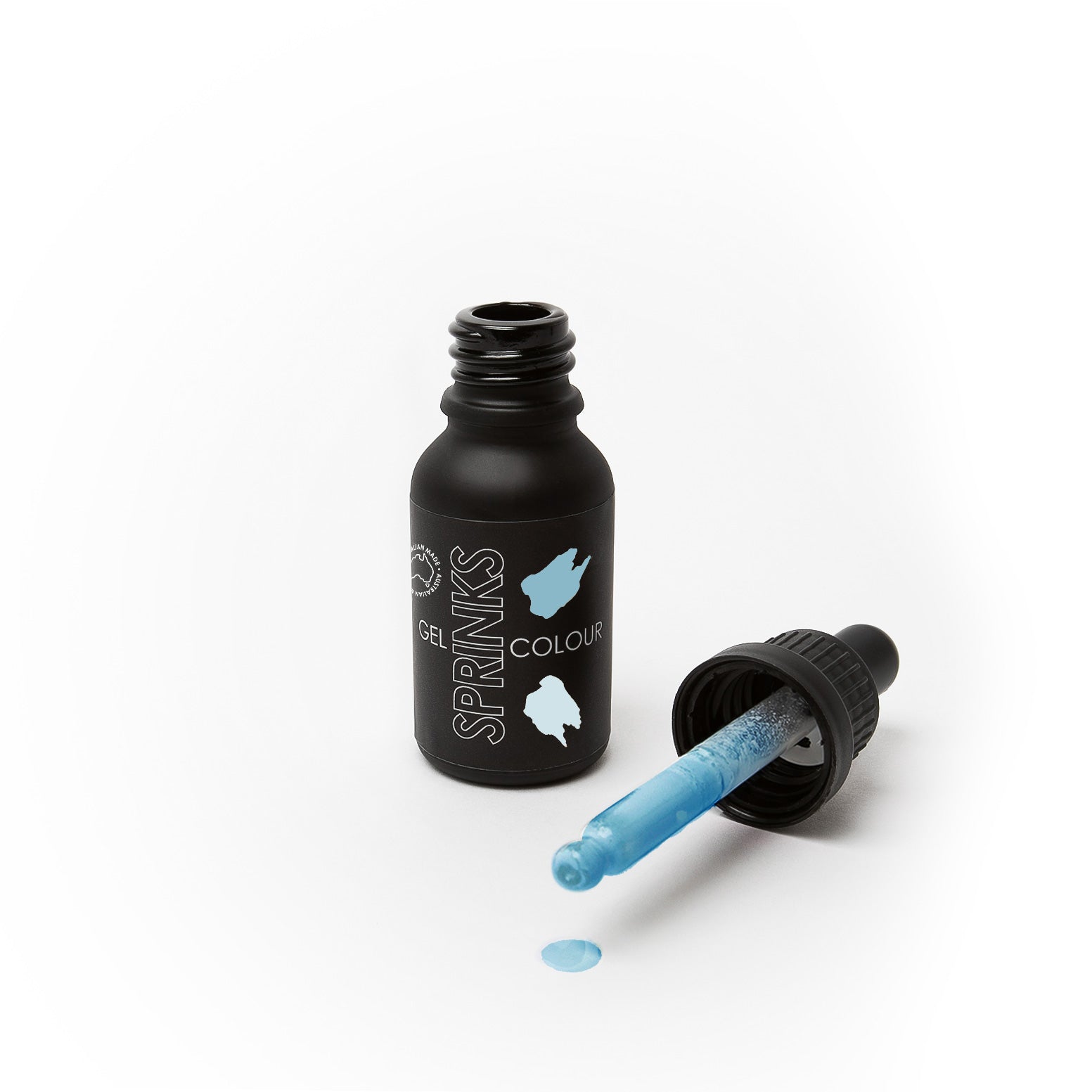Sprinks Duck Egg Blue Gel Colour 15ml