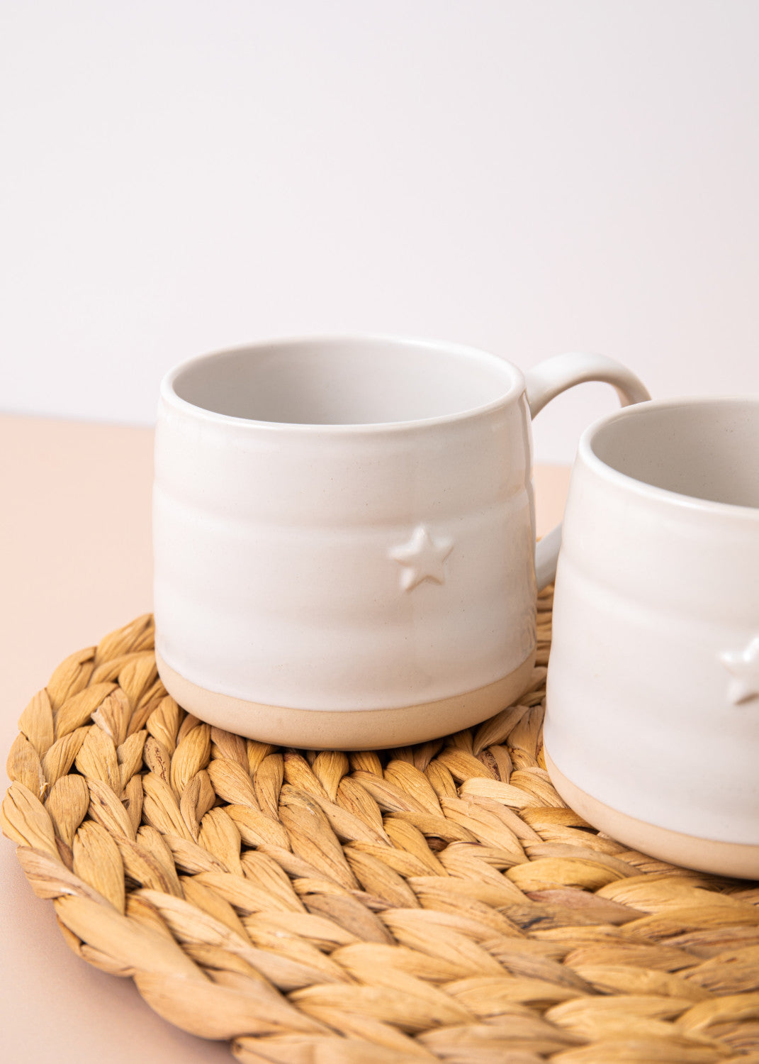 Mikasa Stoneware Cosy Mug Set 2 Piece 380ml (Star)