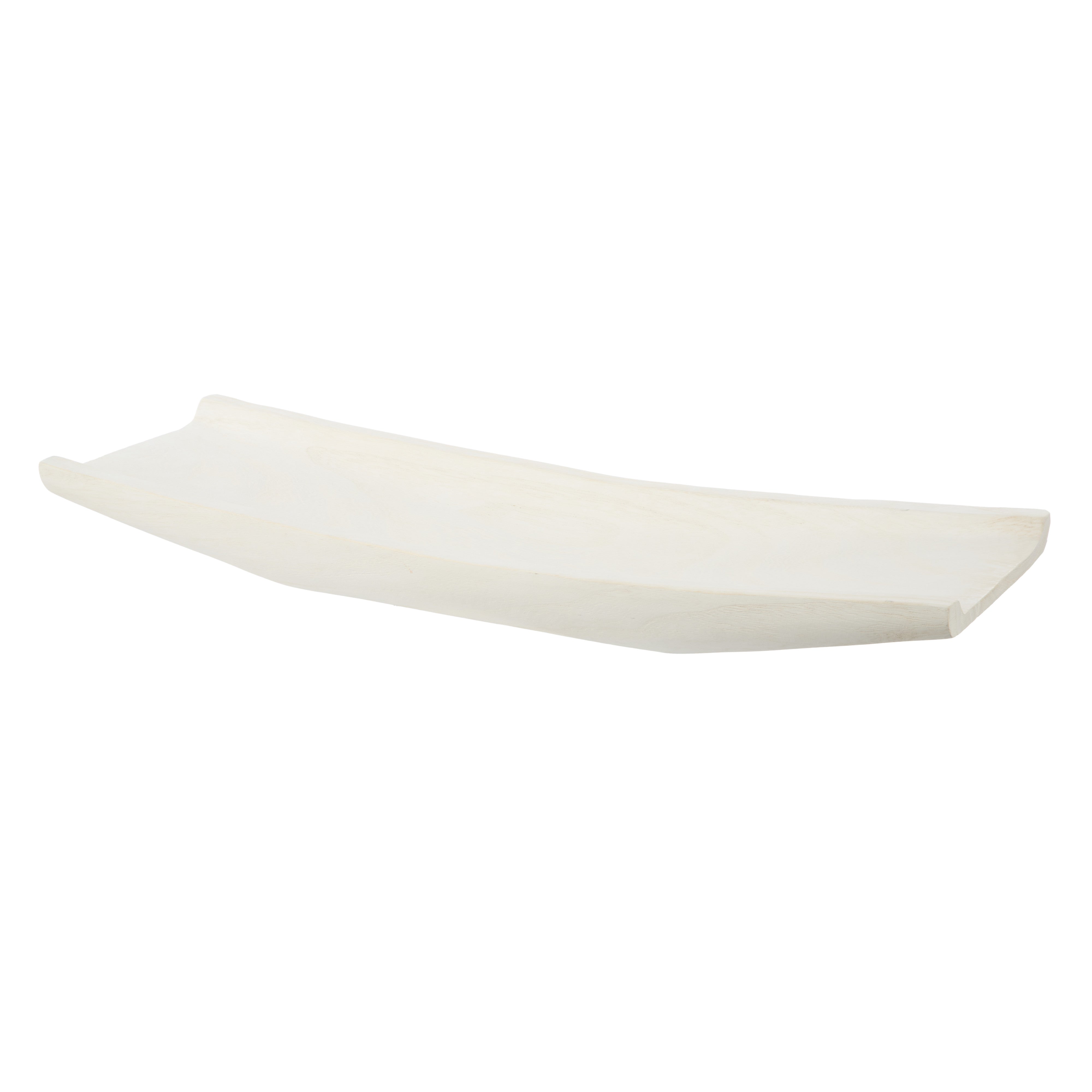 Amalfi Picton Timber Rectangular Tray White