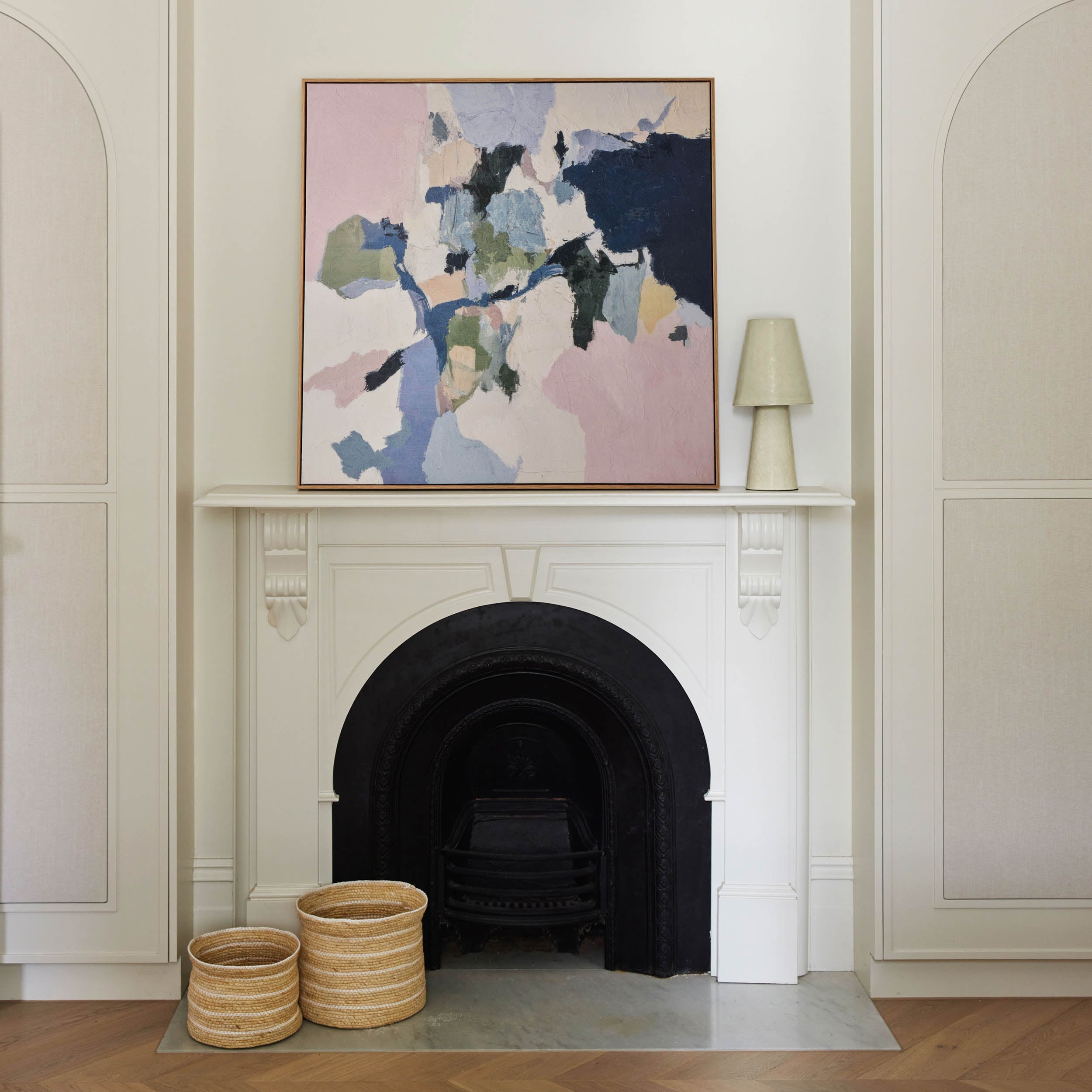 Amalfi Elemental Flow Wall Art Multi-Coloured Coloured