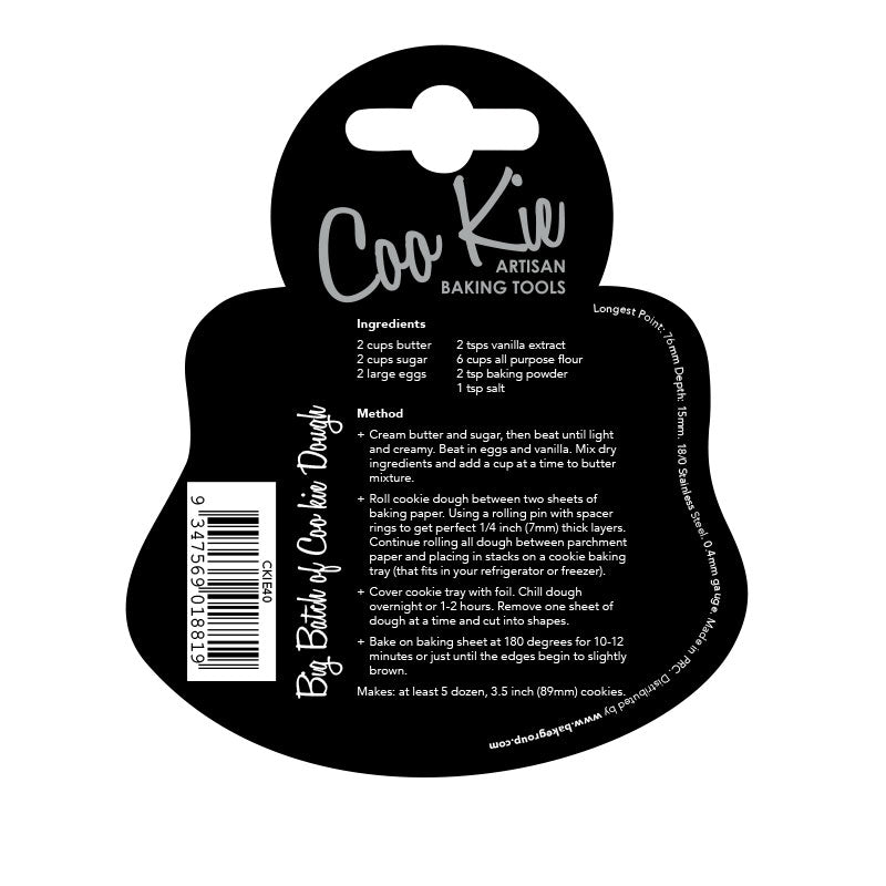 Coo Kie Animal Face Cookie Cutter