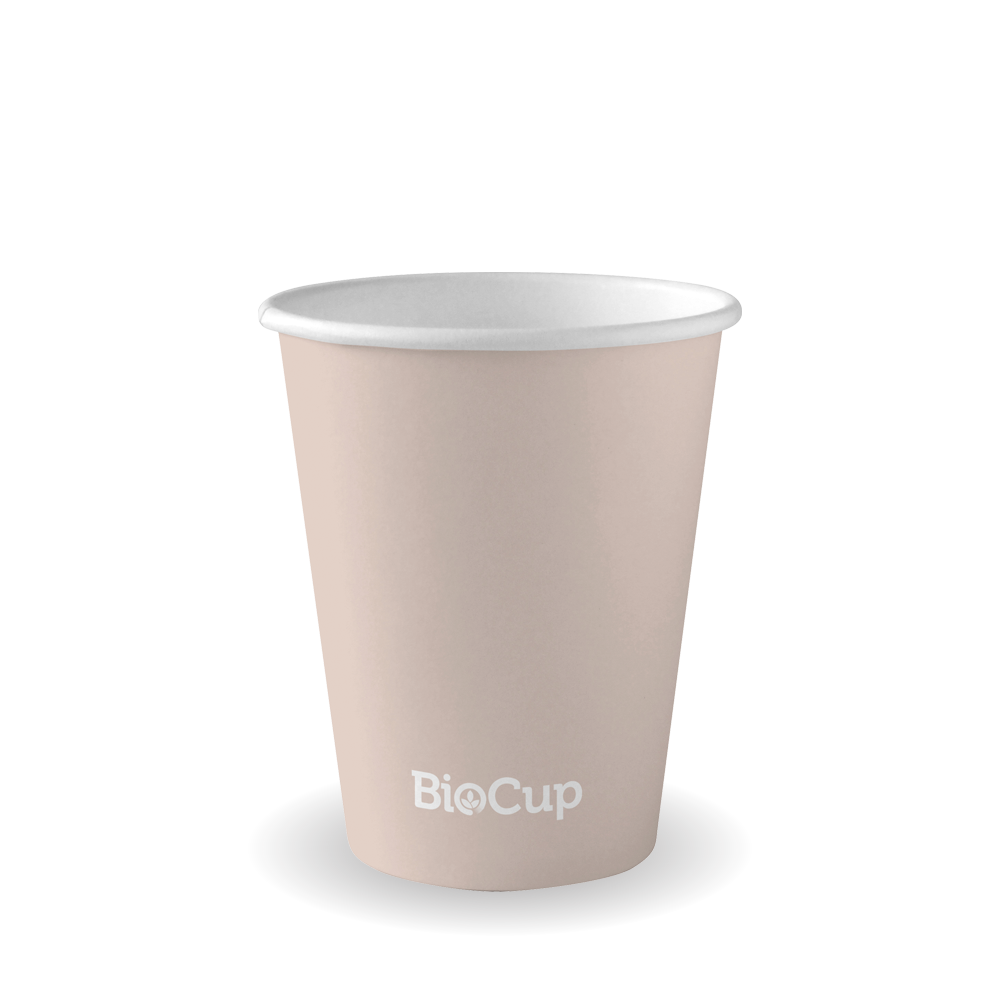 BioPak 280ml / 8oz (80mm) Stone Single Wall BioCup