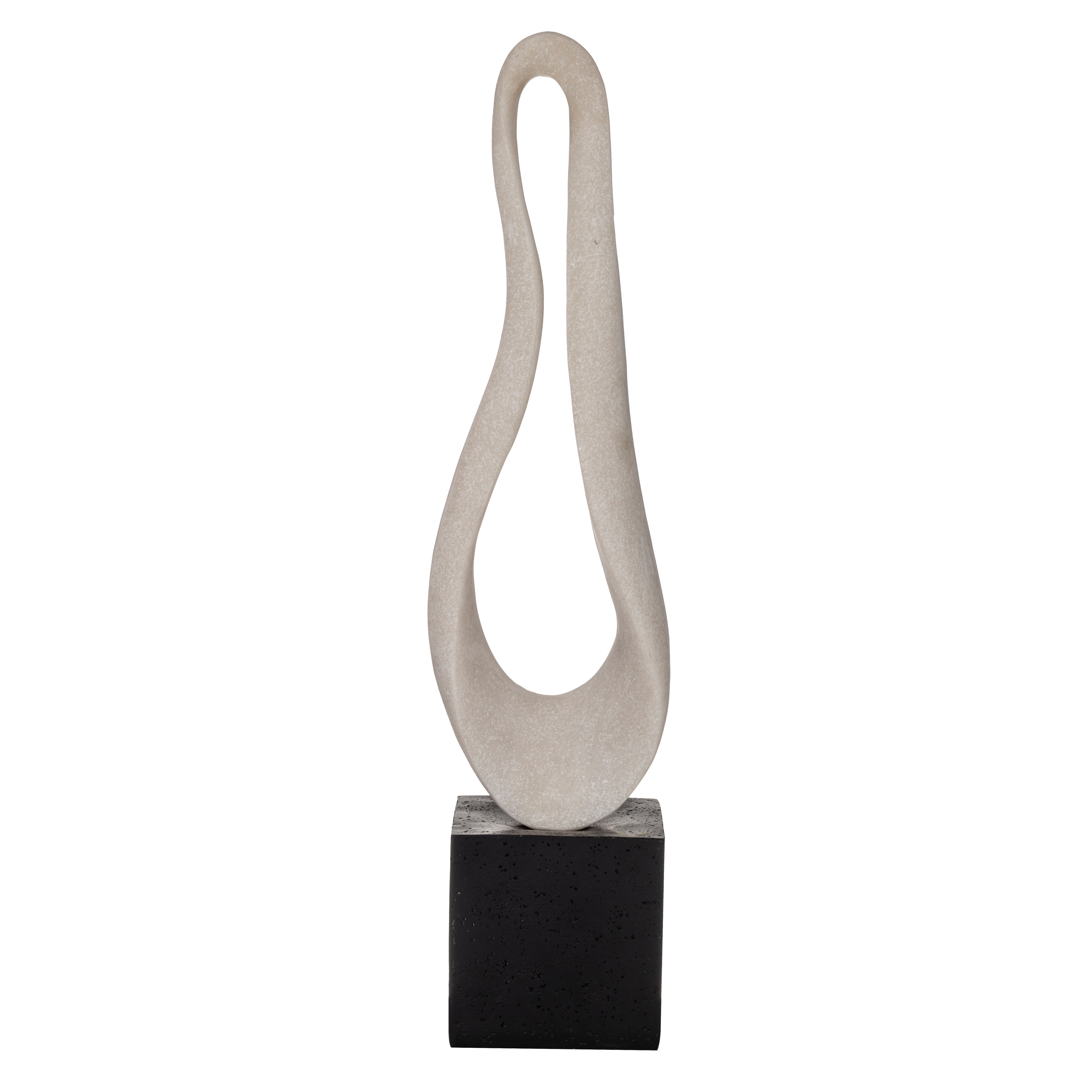Grand Designs Ryland Sculpture Off White & Black