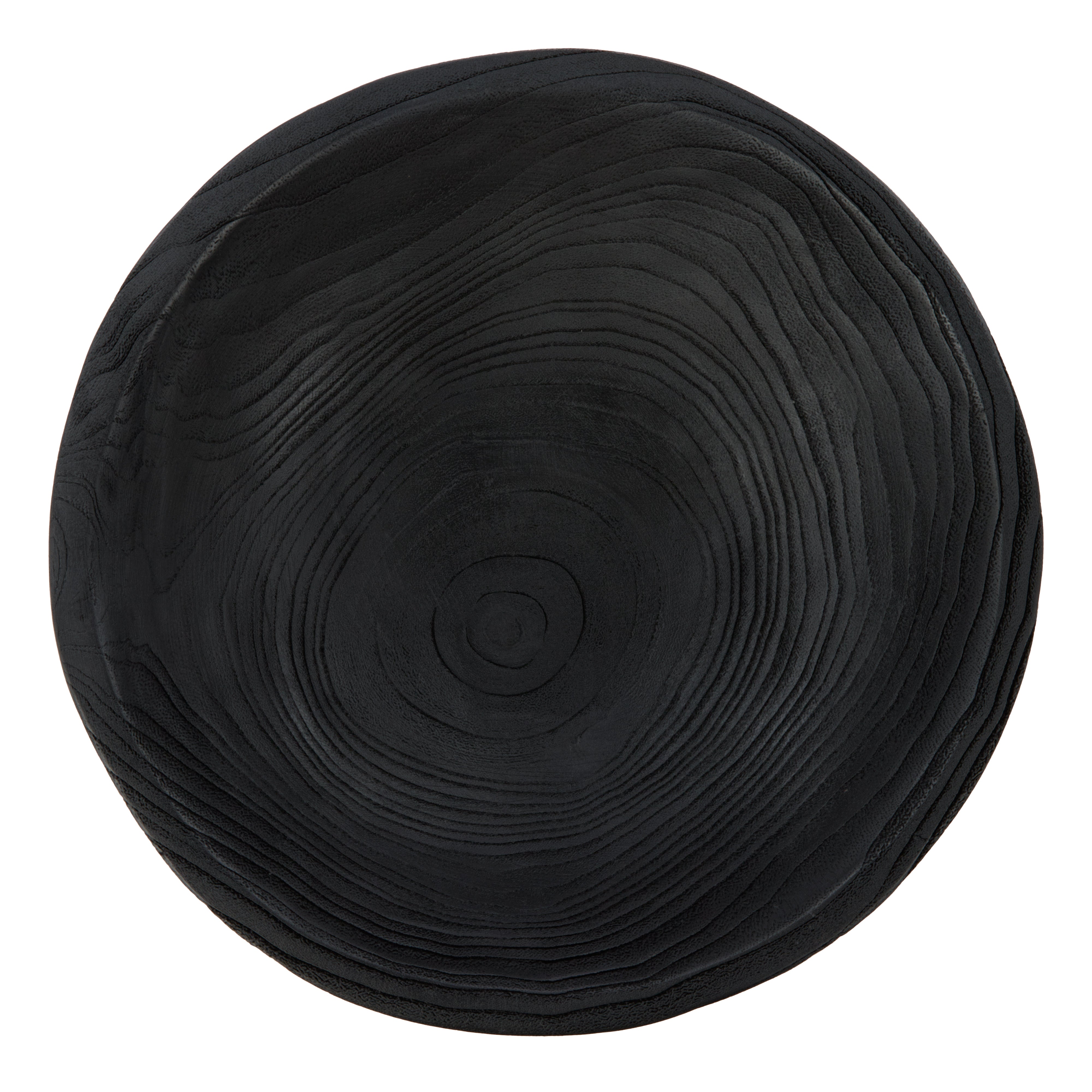 Amalfi Picton Footed Timber Bowl Black