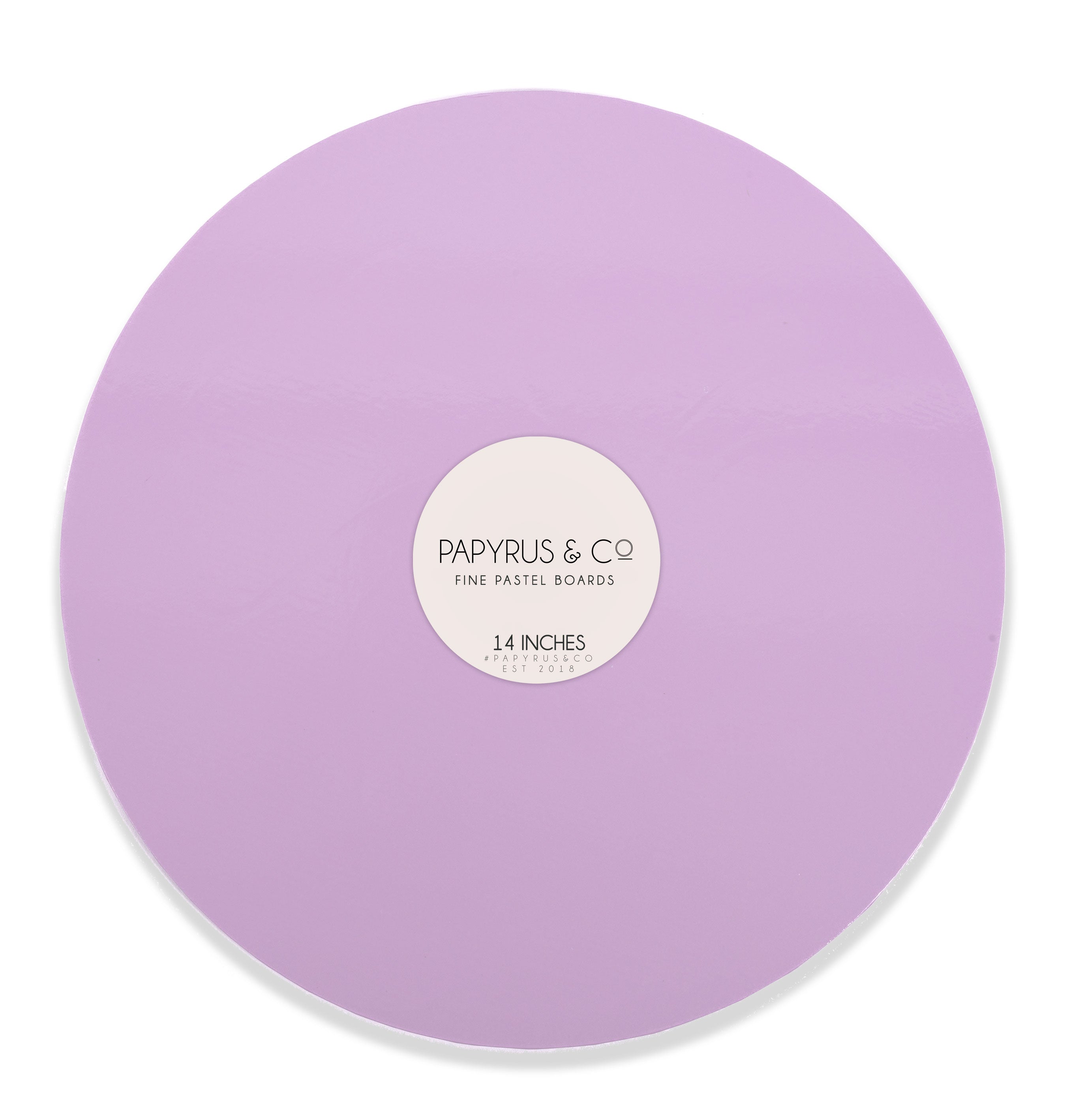 Papyrus Masonite Cake Board Round Pastel Lilac 14in
