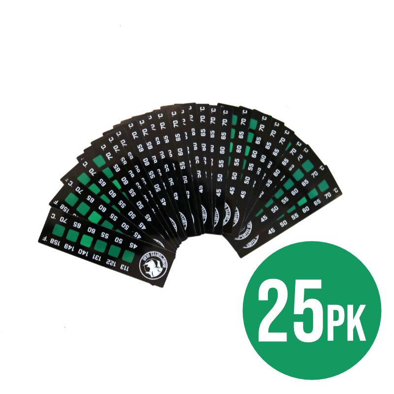 Rhino Accutemp Stick on Thermometer - 25 Pack