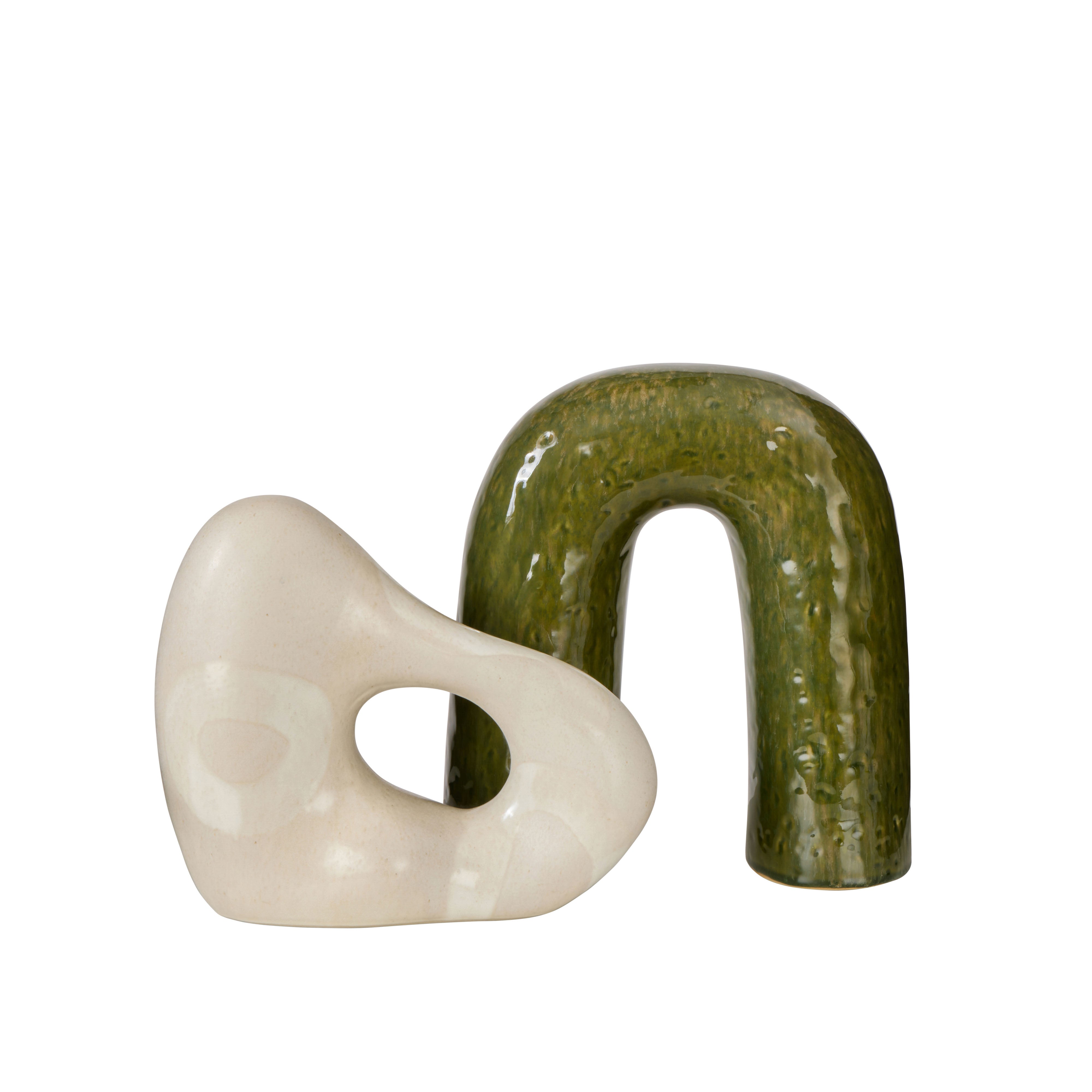 Amalfi Eira Sculpture Green Reactive