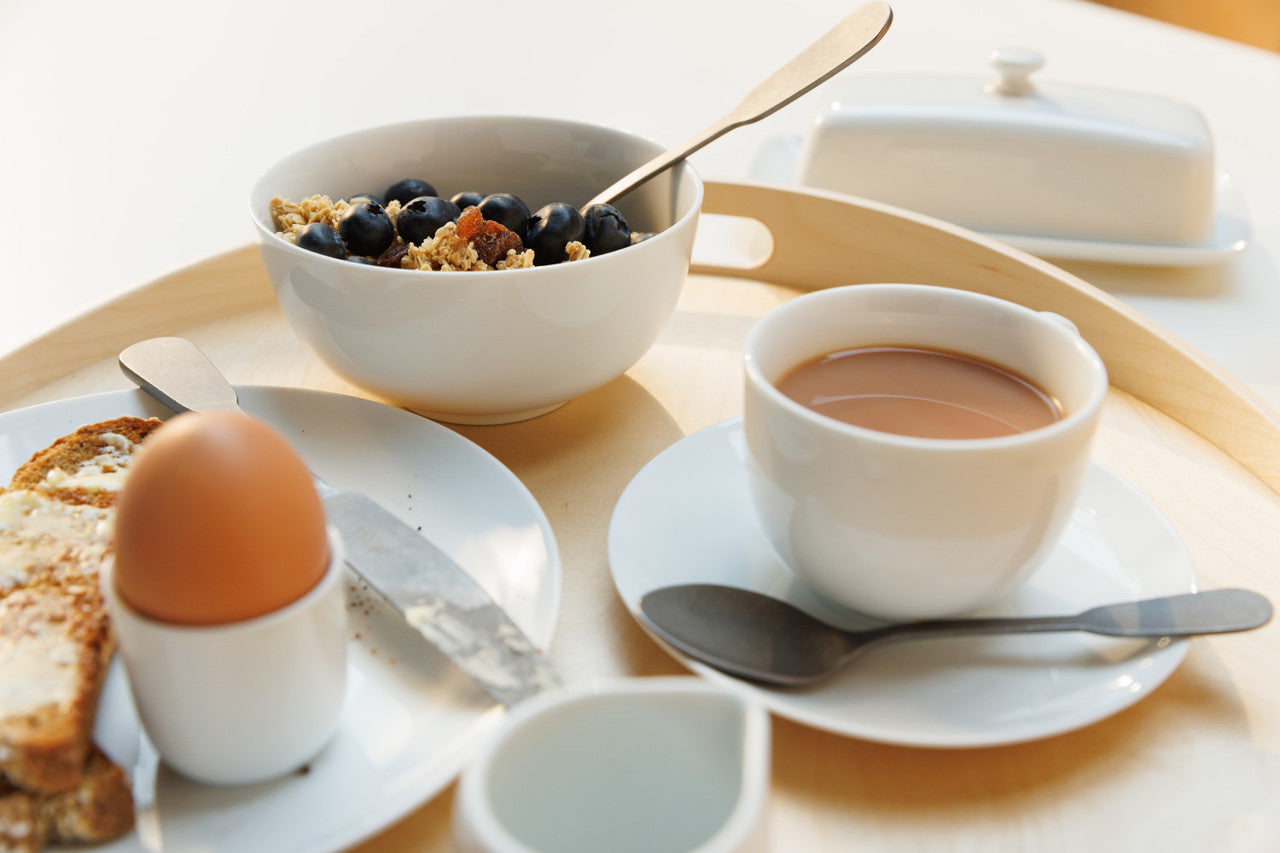 Mikasa Chalk Porcelain Egg Cup Set 4 Piece (White)