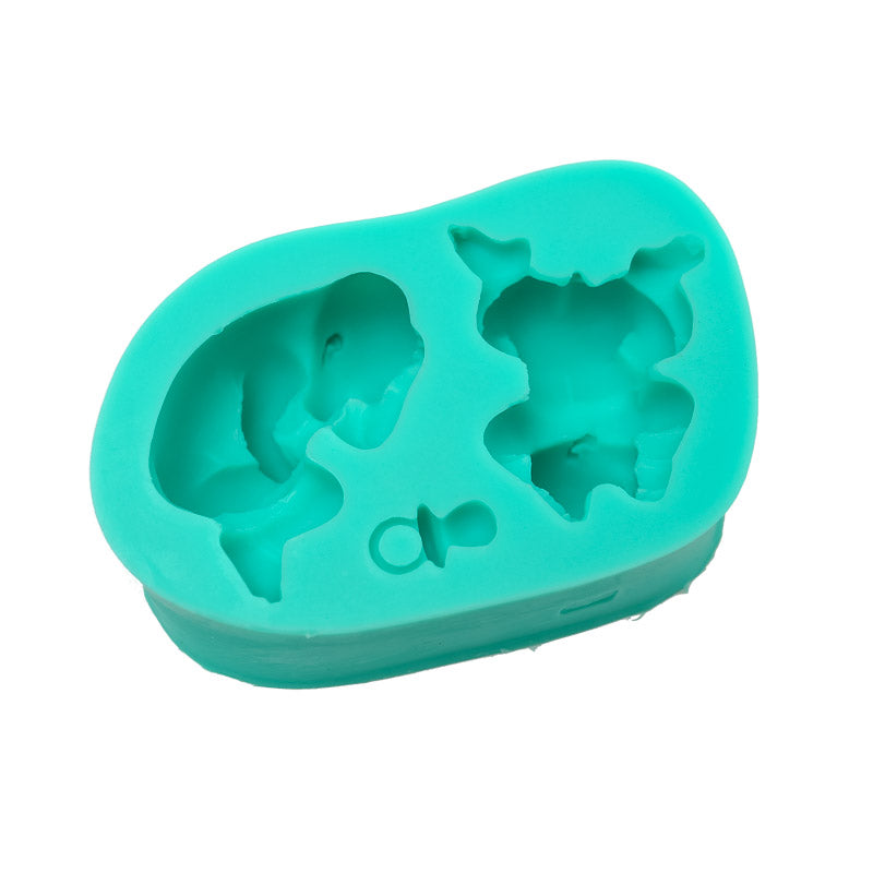 Bake Group Silicone Mould Two Babies
