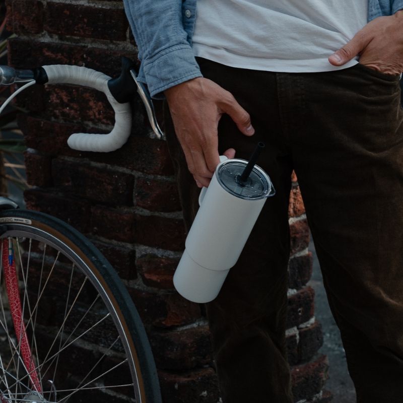 MiiR All Day Straw Cup 950ml (32oz) - White