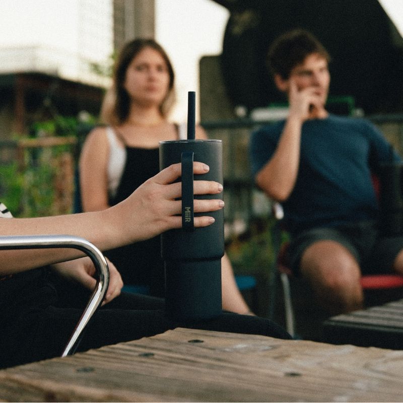 MiiR All Day Straw Cup 950ml (32oz) - Black