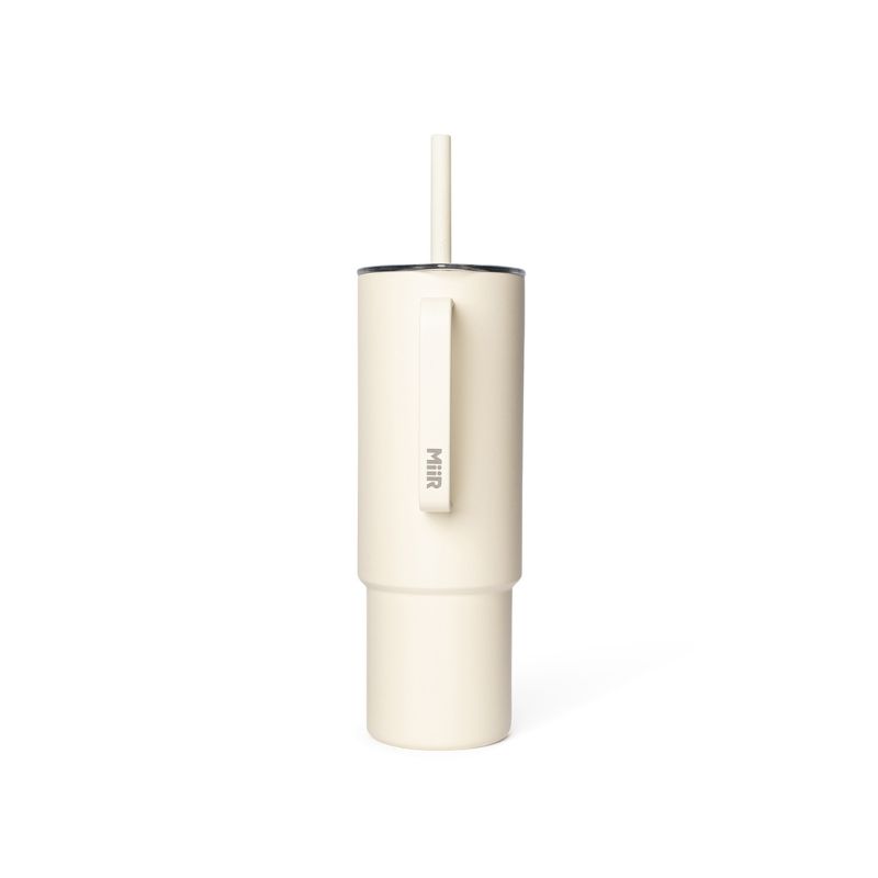 MiiR All Day Straw Cup 950ml (32oz) - Sandstone White